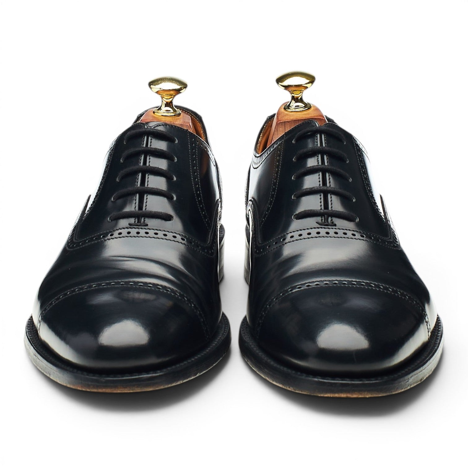 Next derby oxford brogues cuir noir pointure 7