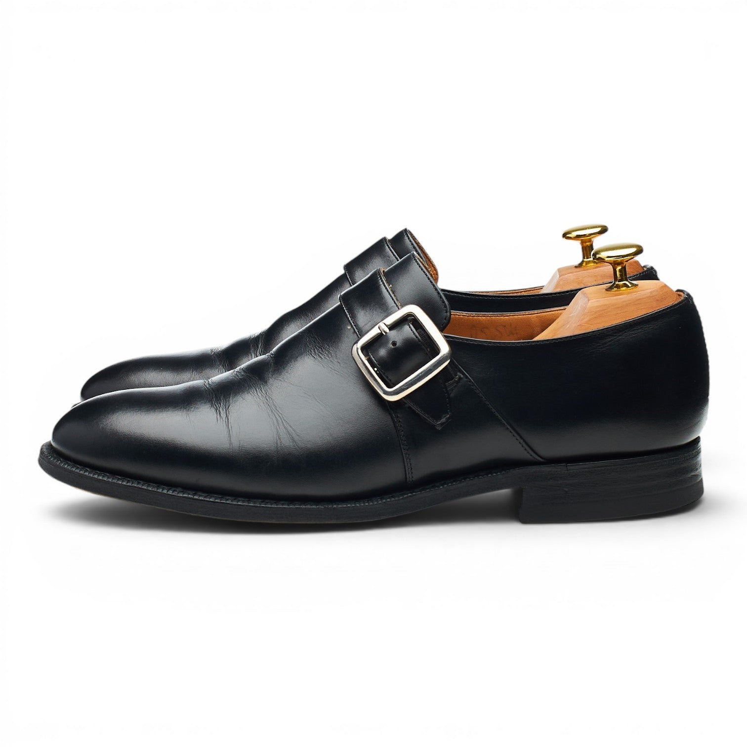 Church's Danube monk cuir noir pointure UK 8