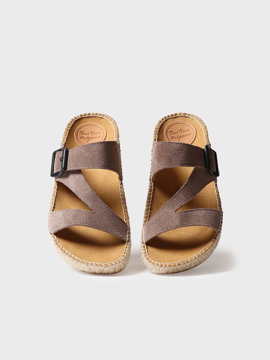 Toni Pons Bibi-SE sandale plate femme cuir brides croisées
