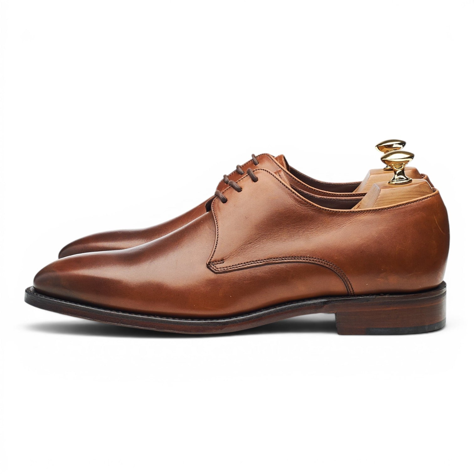 Loake 1880 Cornwall derbies cuir marron 6 UK