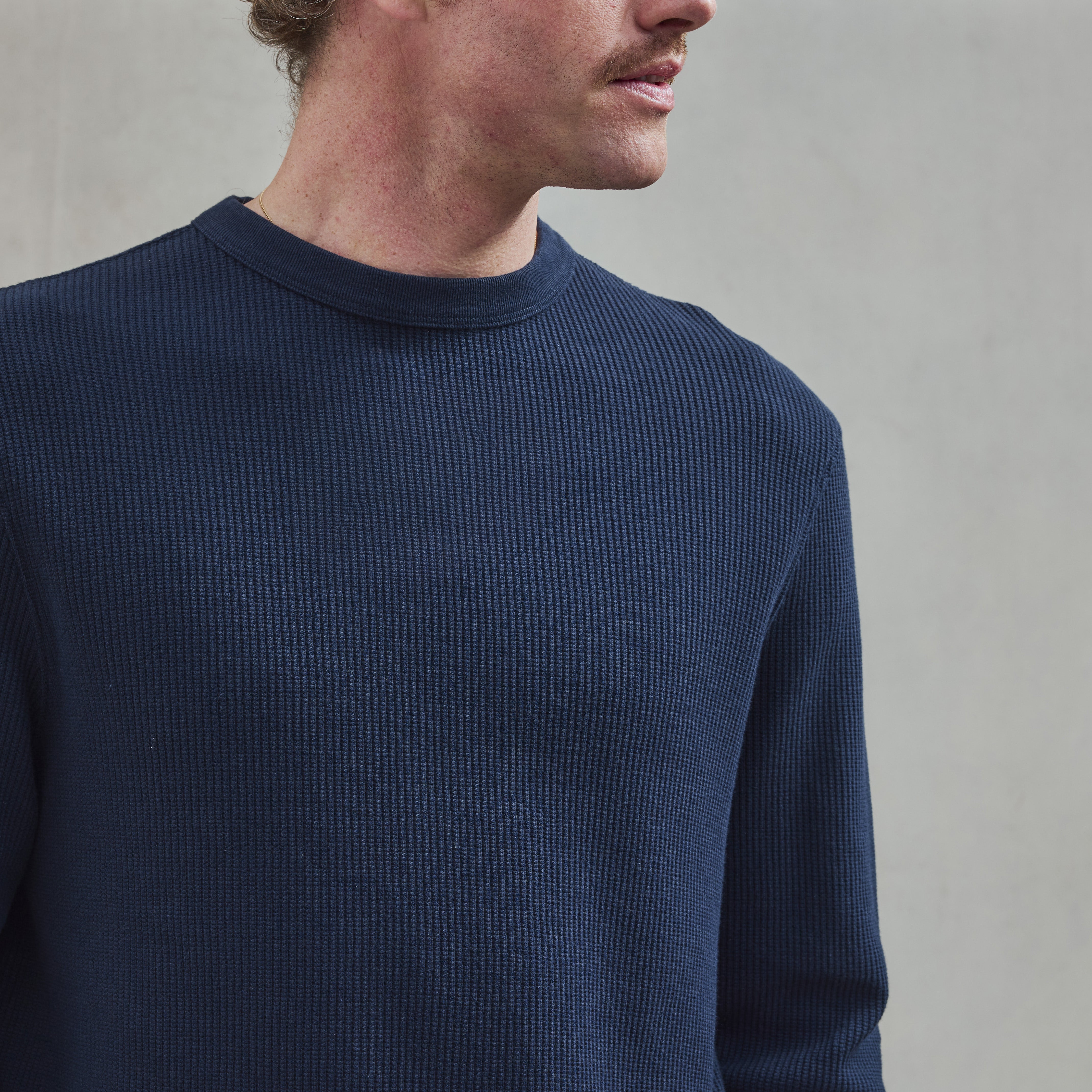 Rivieras SW01 sweatshirt marine coton interlock