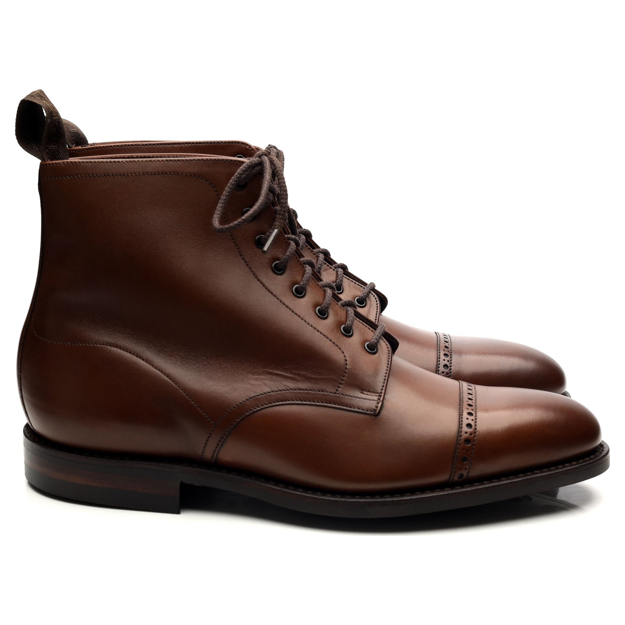 Loake 1880 Hyde bottines cuir marron 9 UK
