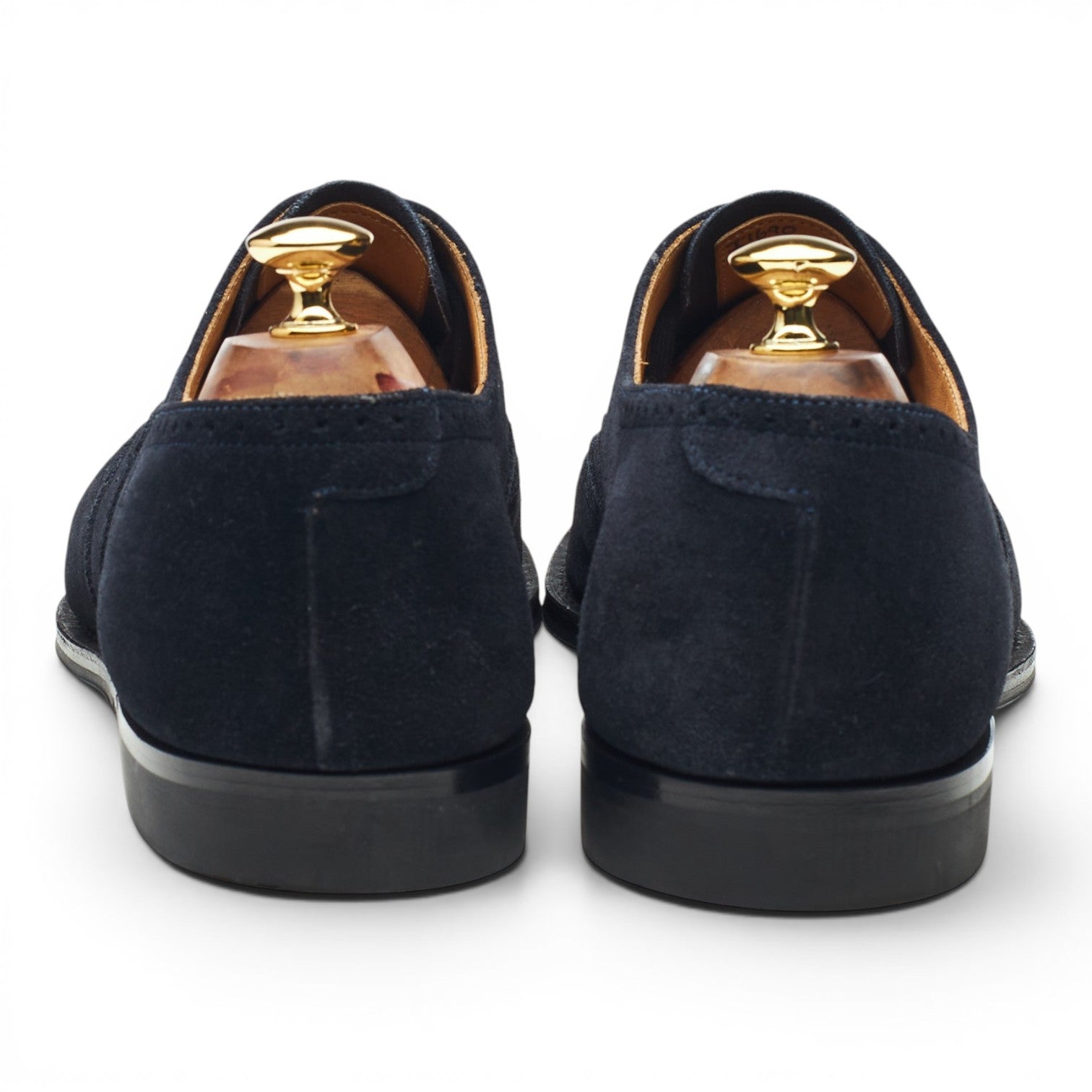 Church's Berlin richelieu daim bleu marine 9,5 UK brogue