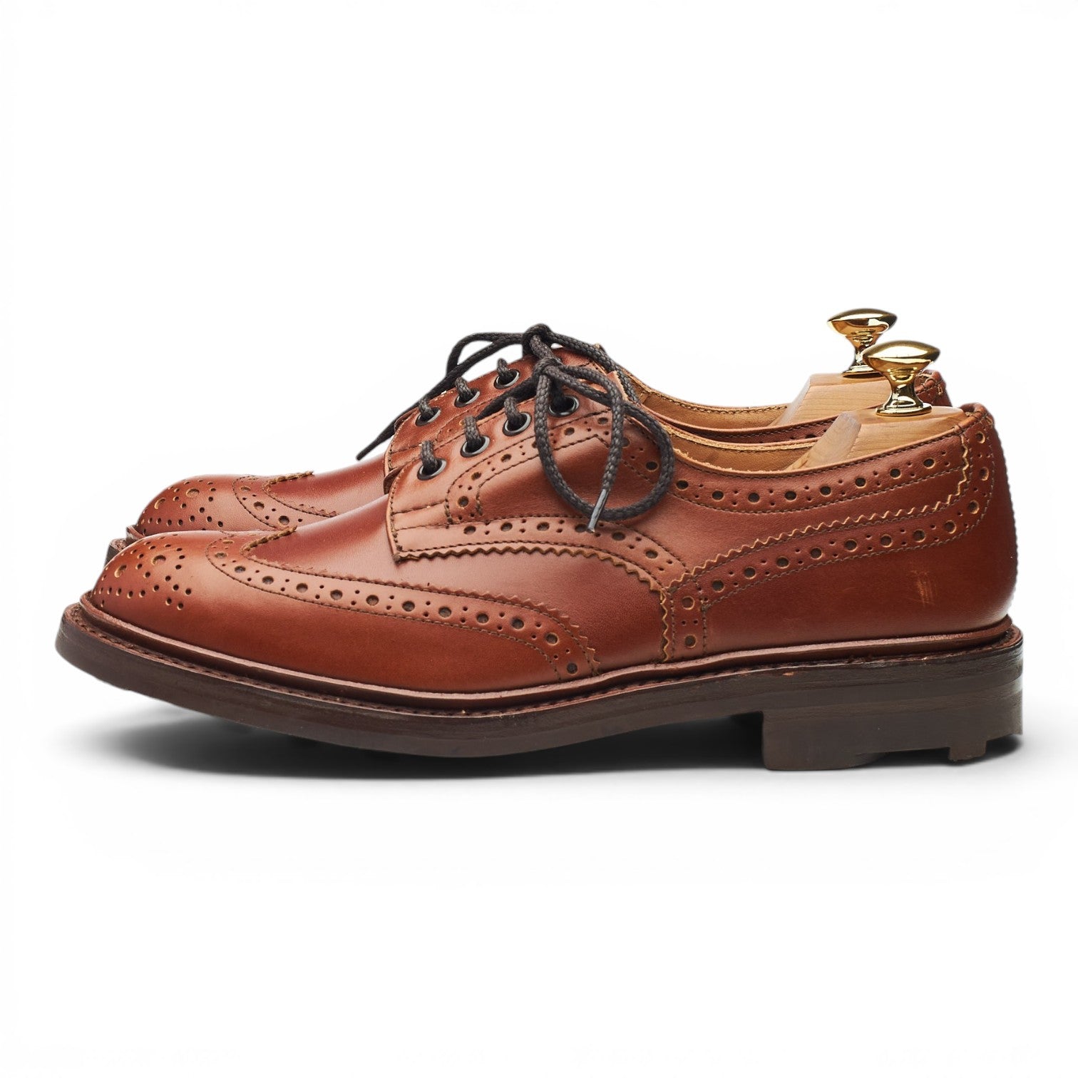 Tricker's Bourton derbies cuir marron UK 6