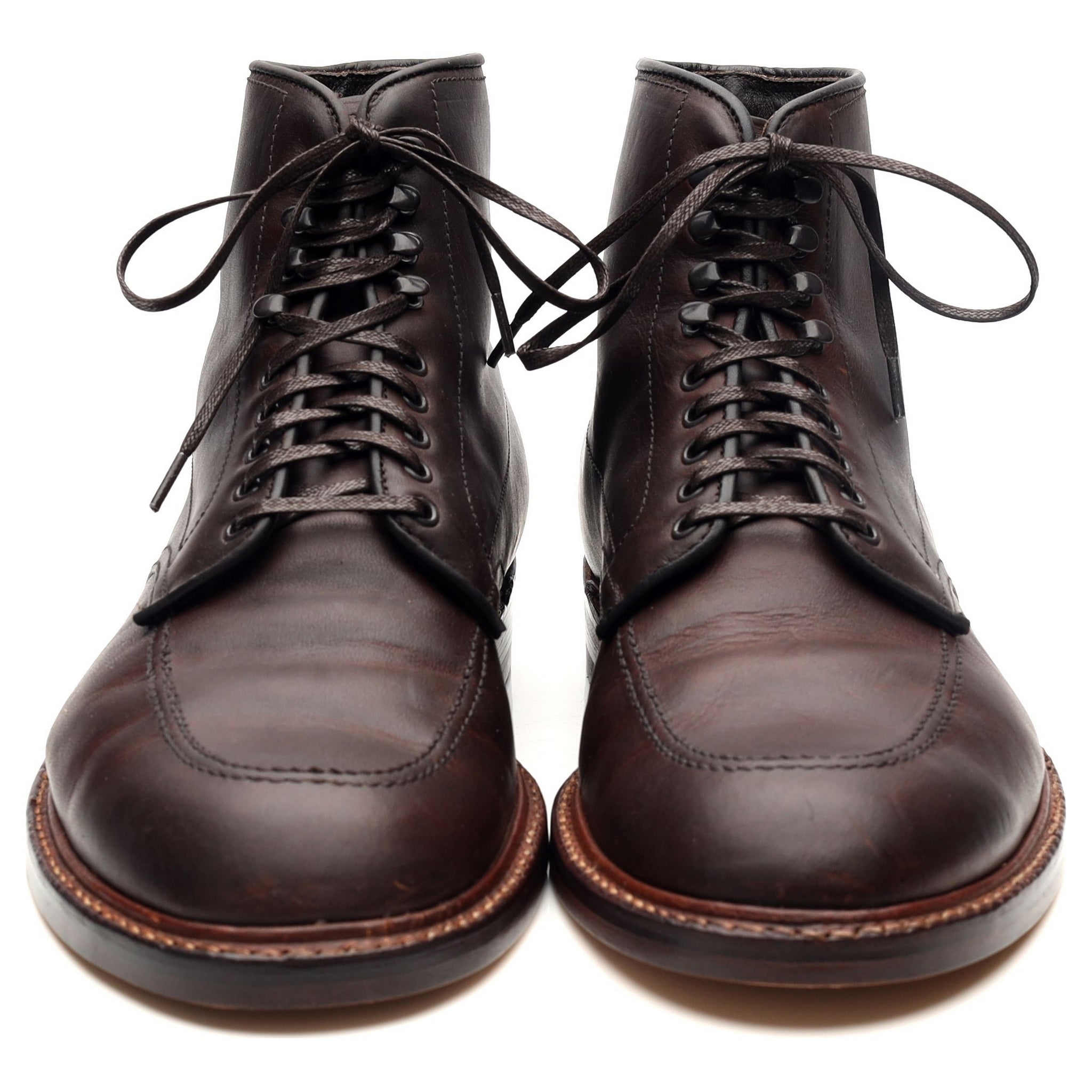 Alden Indy M5905H boots cuir marron foncé UK 8