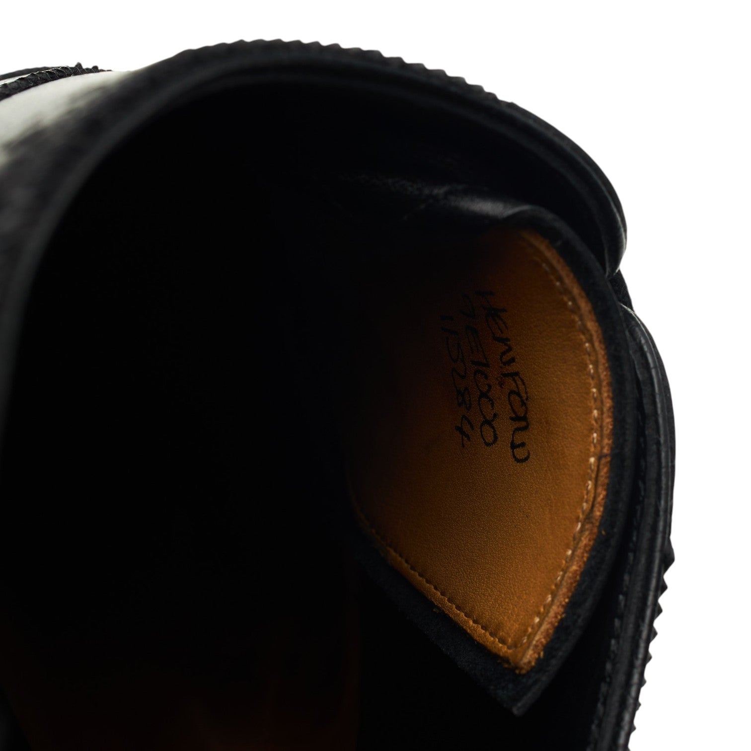 John Lobb Henford richelieu cuir noir UK 9