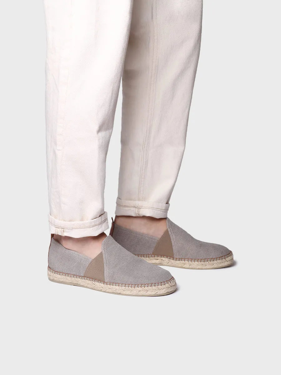 Toni Pons Dago-TC espadrille homme toile pierre