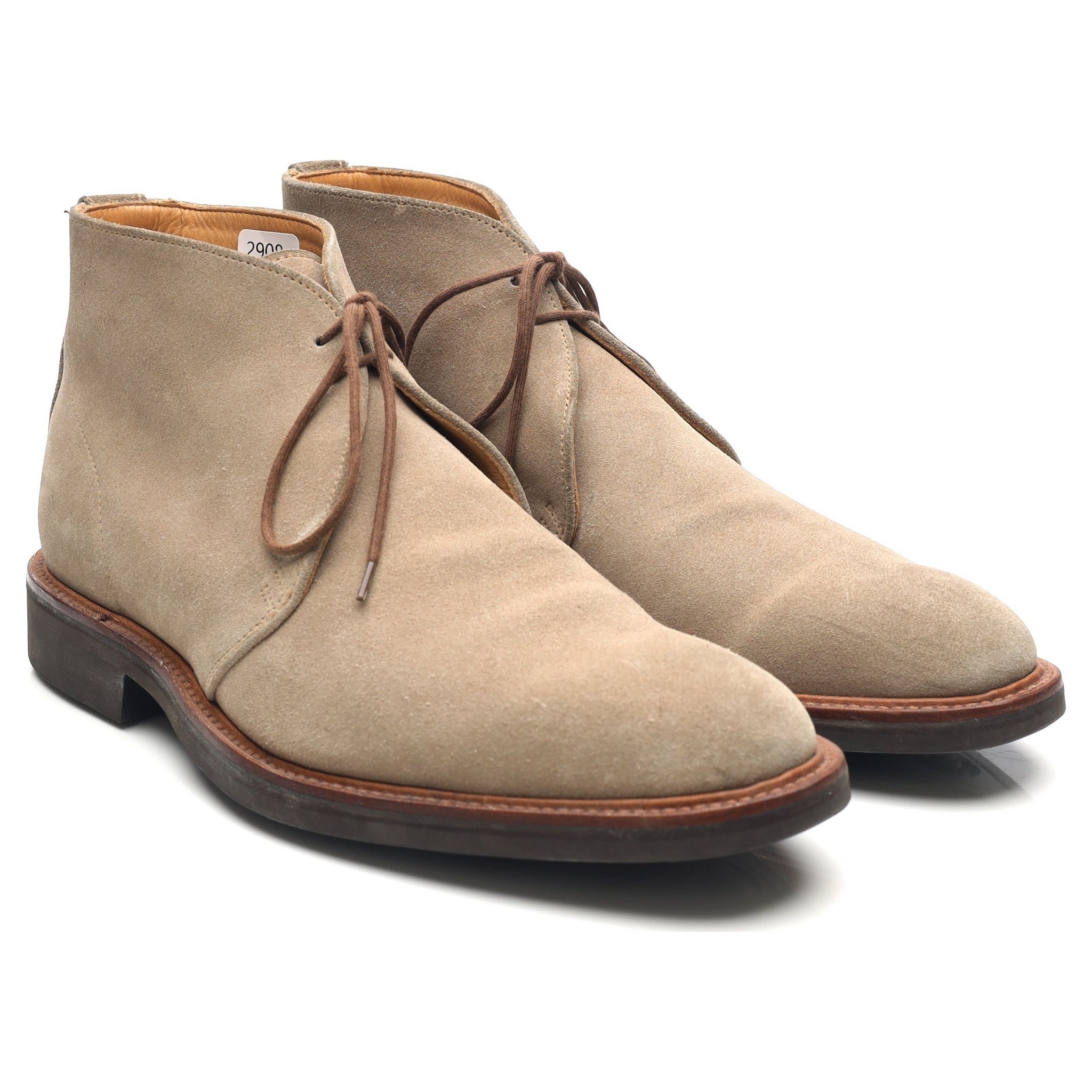 Alfred Sargent bottines chukka suède pierre UK 7