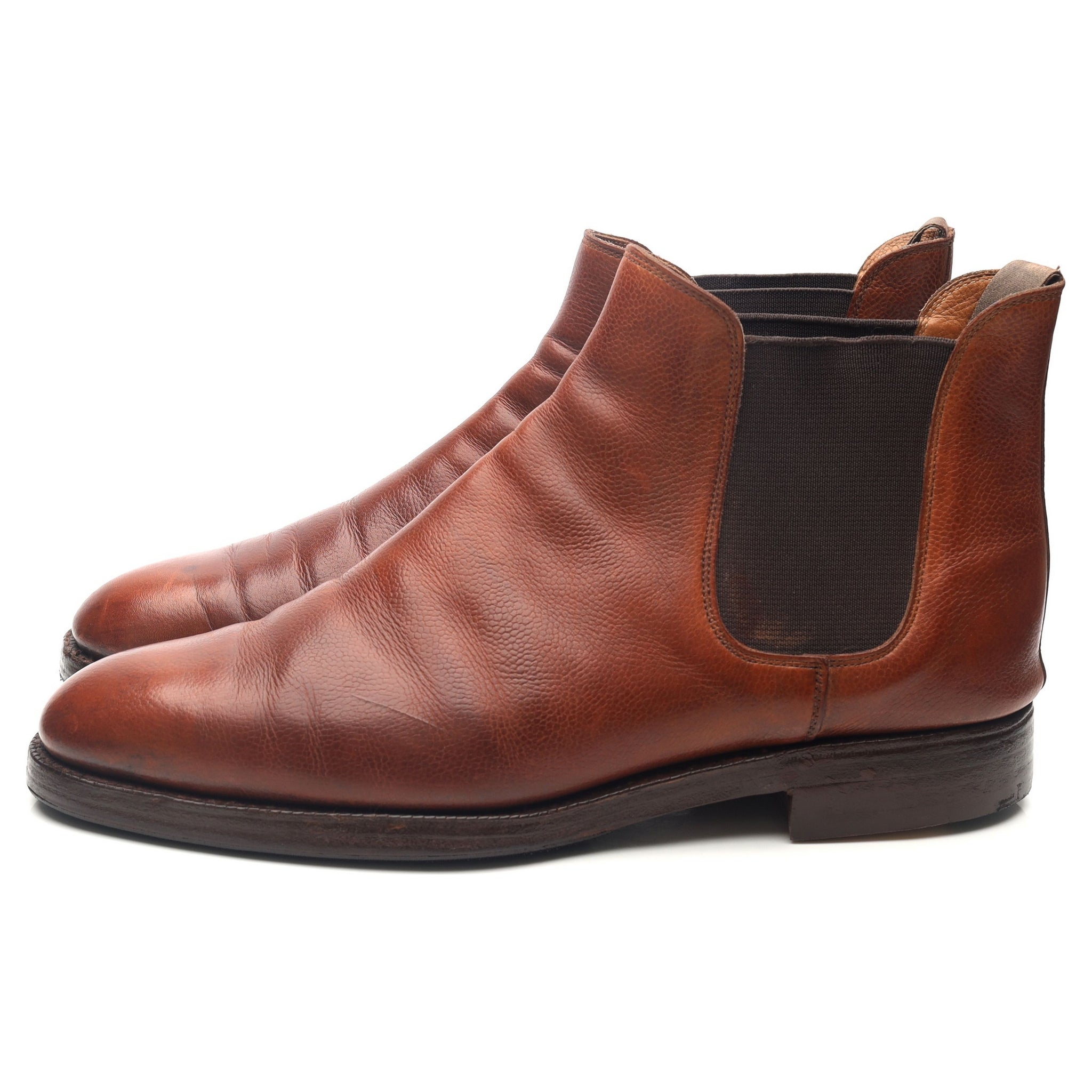 Crockett & Jones Chelsea boots cuir marron pointure 10