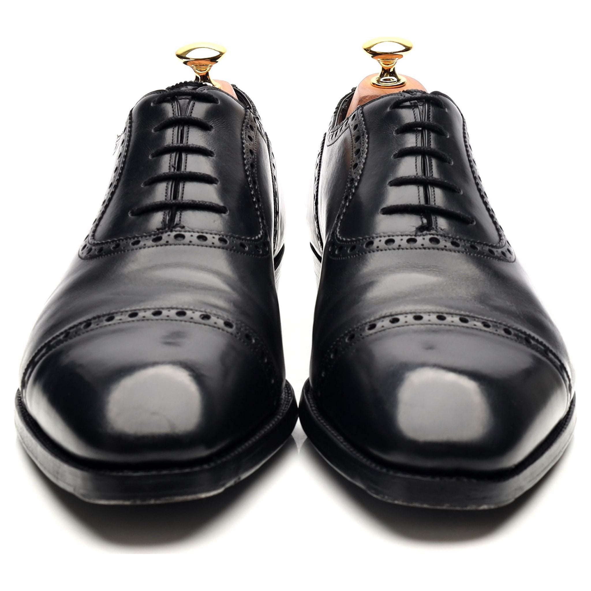Gaziano & Girling St. James II oxford cuir noir UK 10