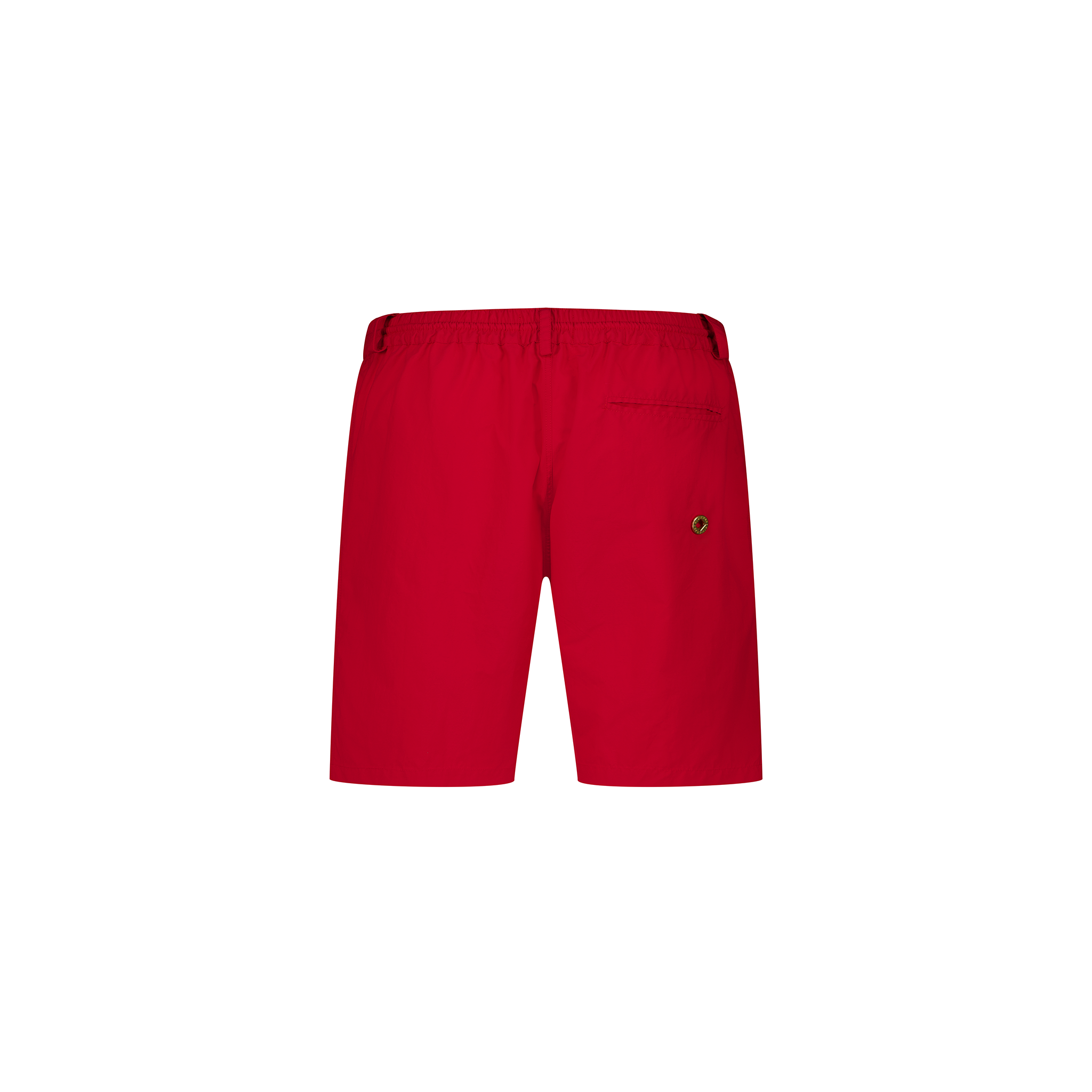Rivieras Marseille short de bain rouge coupe droite