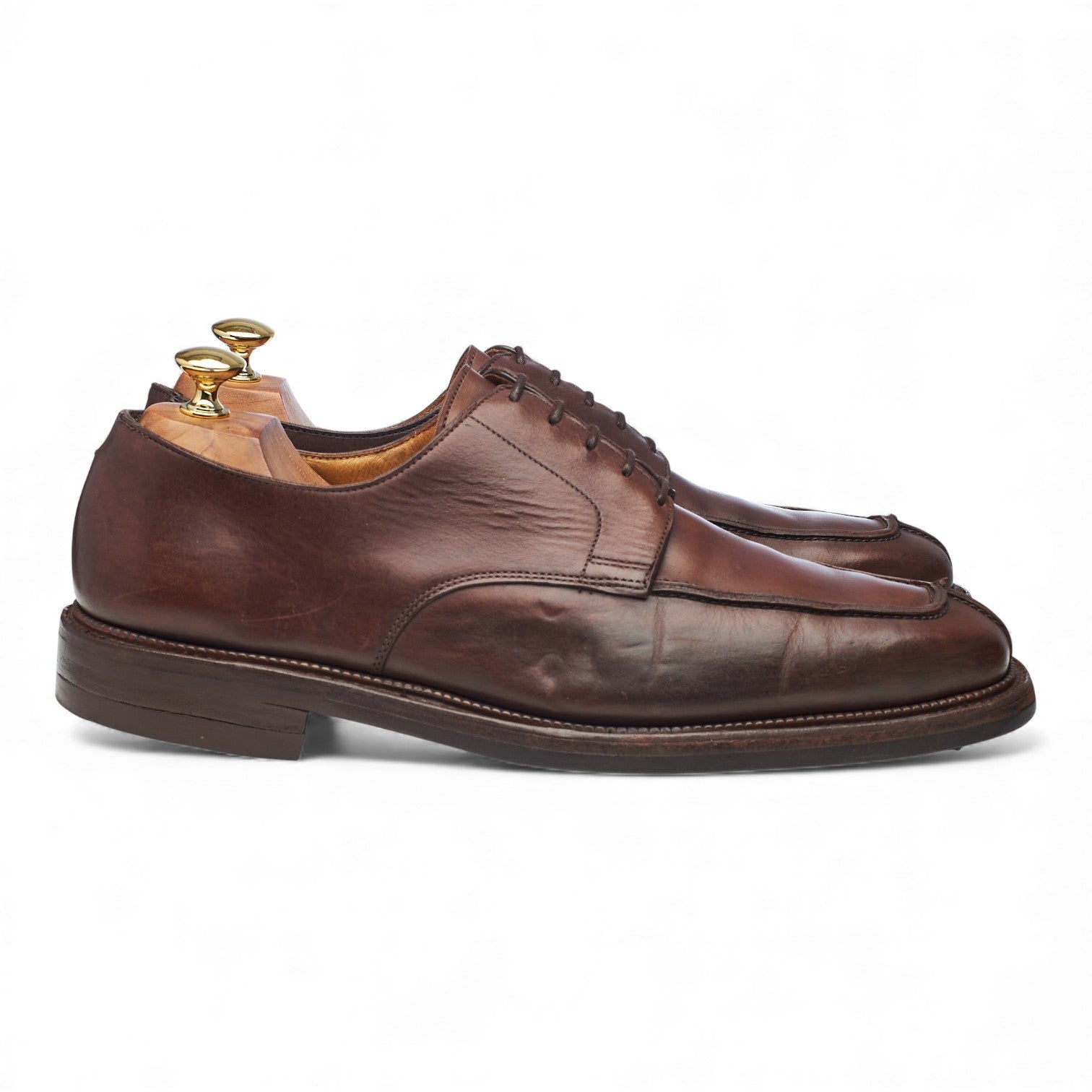 Crockett & Jones Falmouth derby cuir marron pointure 44