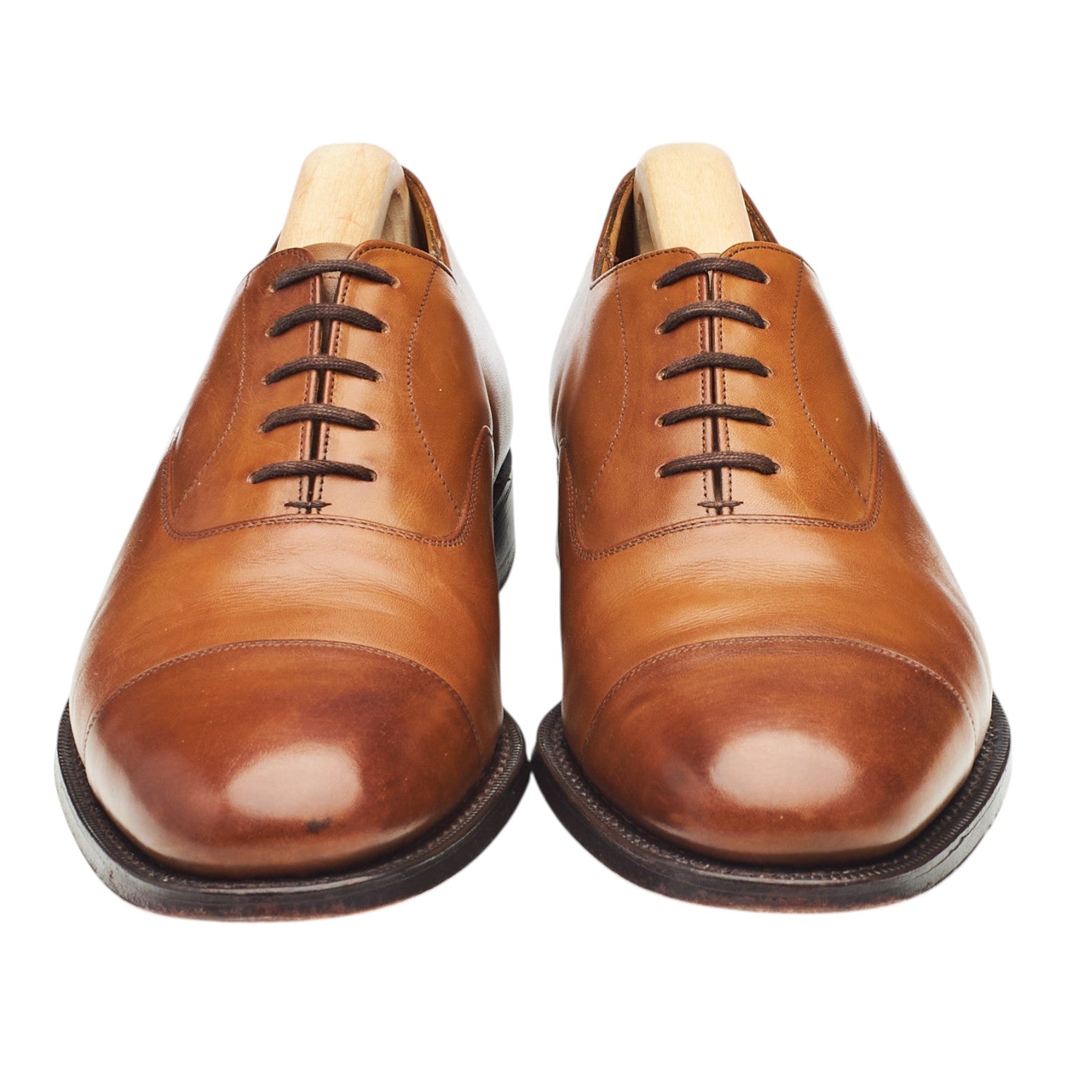 Church's Consul Richelieu Cuir Fauve Bout Droit UK 7.5