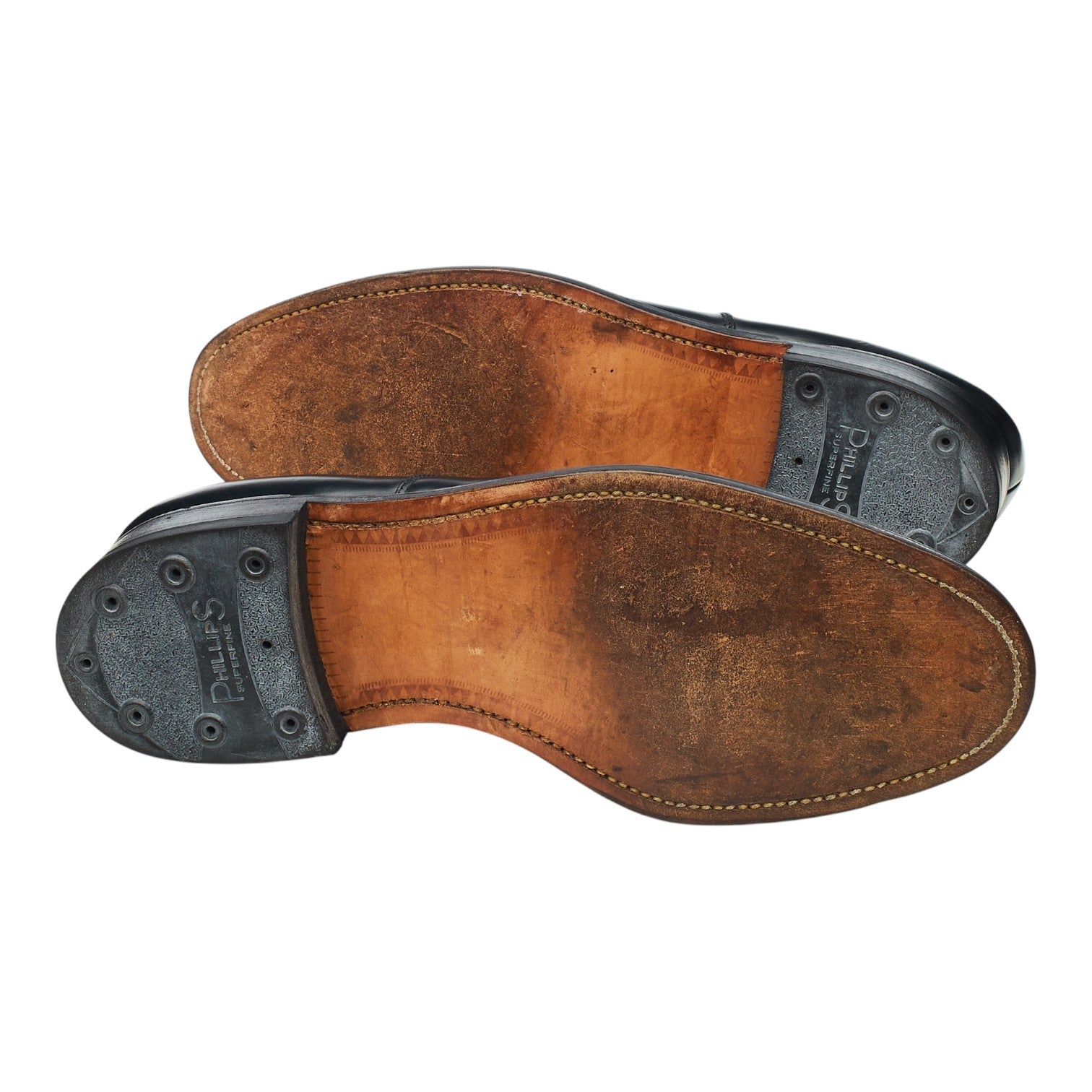 Sanders richelieu cuir noir 8,5 UK bout uni