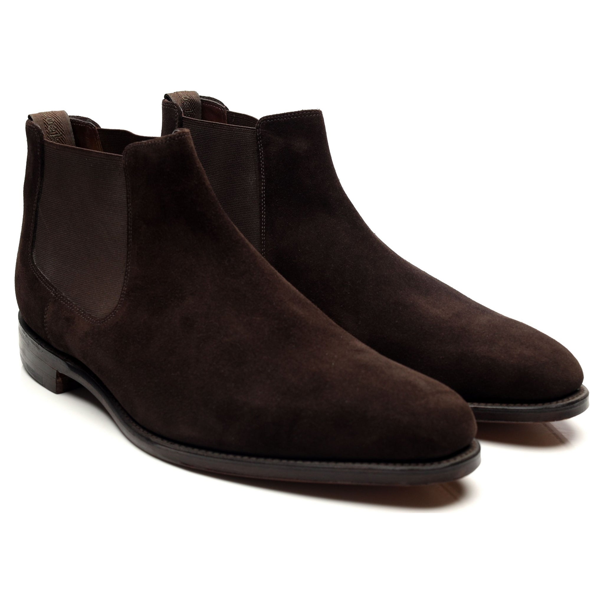Loake 1880 Nene bottines chelsea daim marron 11 UK