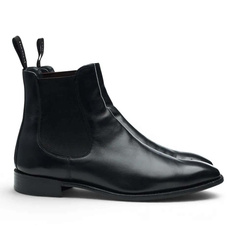 Cheaney Imperial Godwin boots chelsea cuir noir UK 7,5