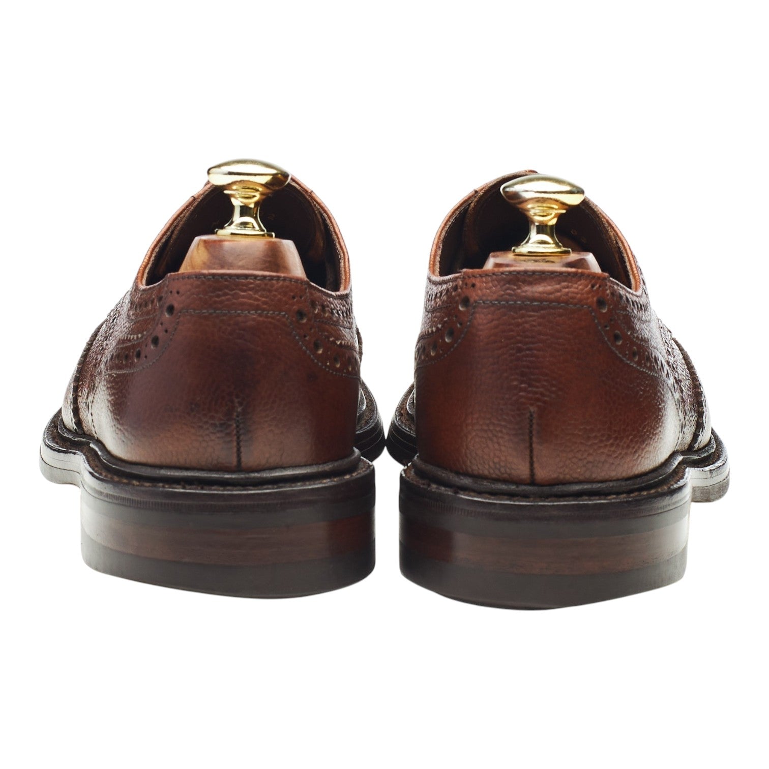 Loake Badminton 2 derby brogues marron 7 cuir