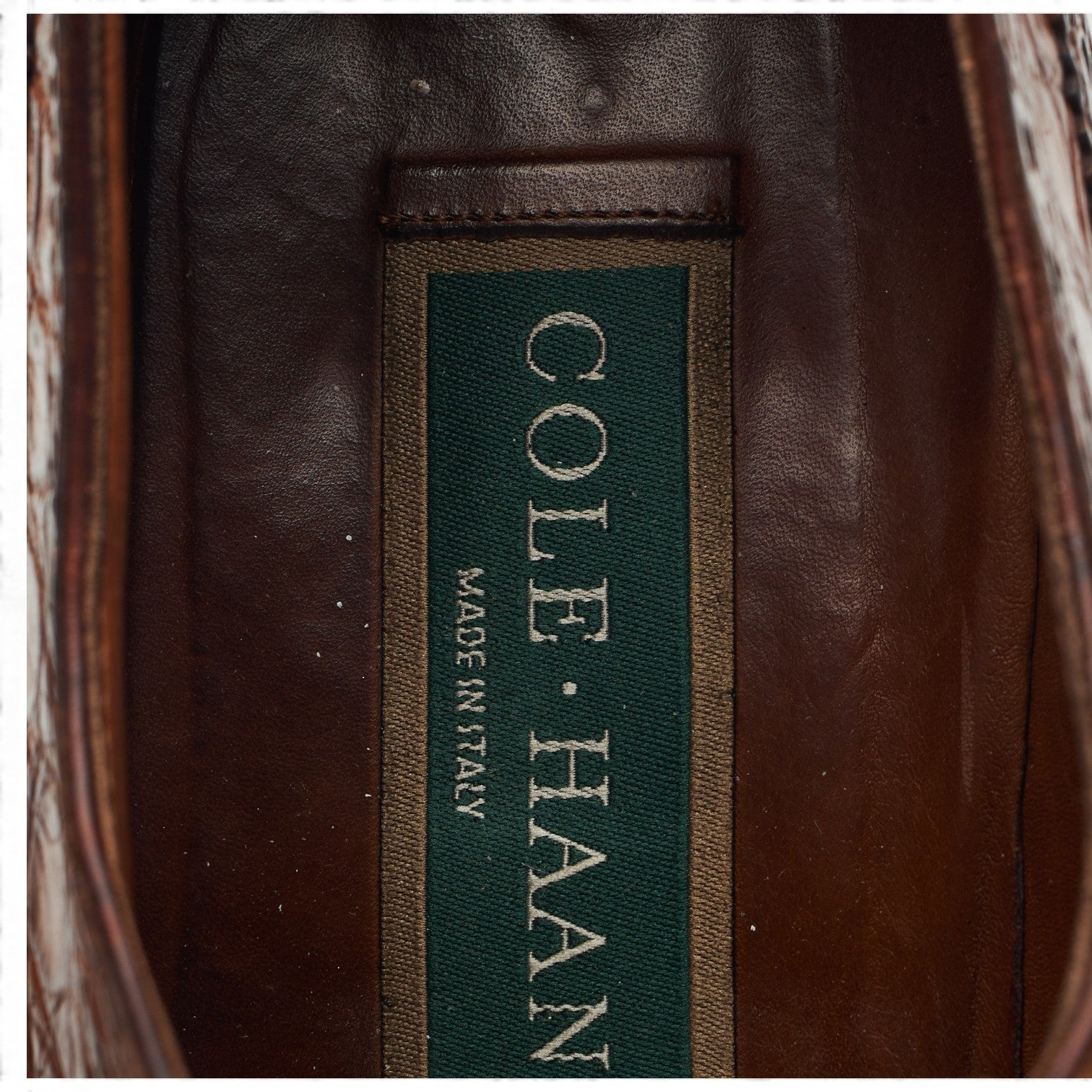 Cole Haan 1763 chaussures derby cuir marron 9.5 UK