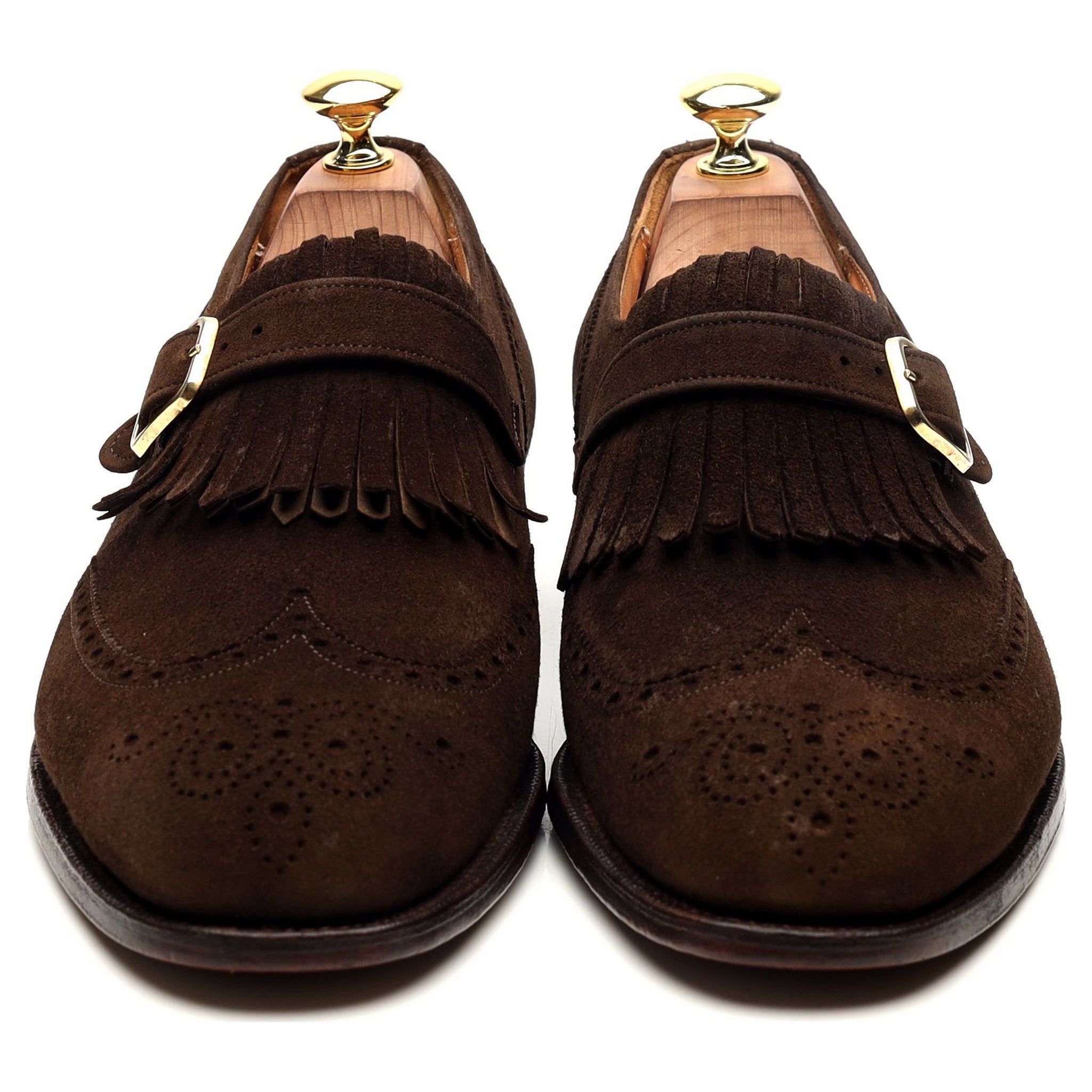 Church's Stafford monk suède marron UK 8