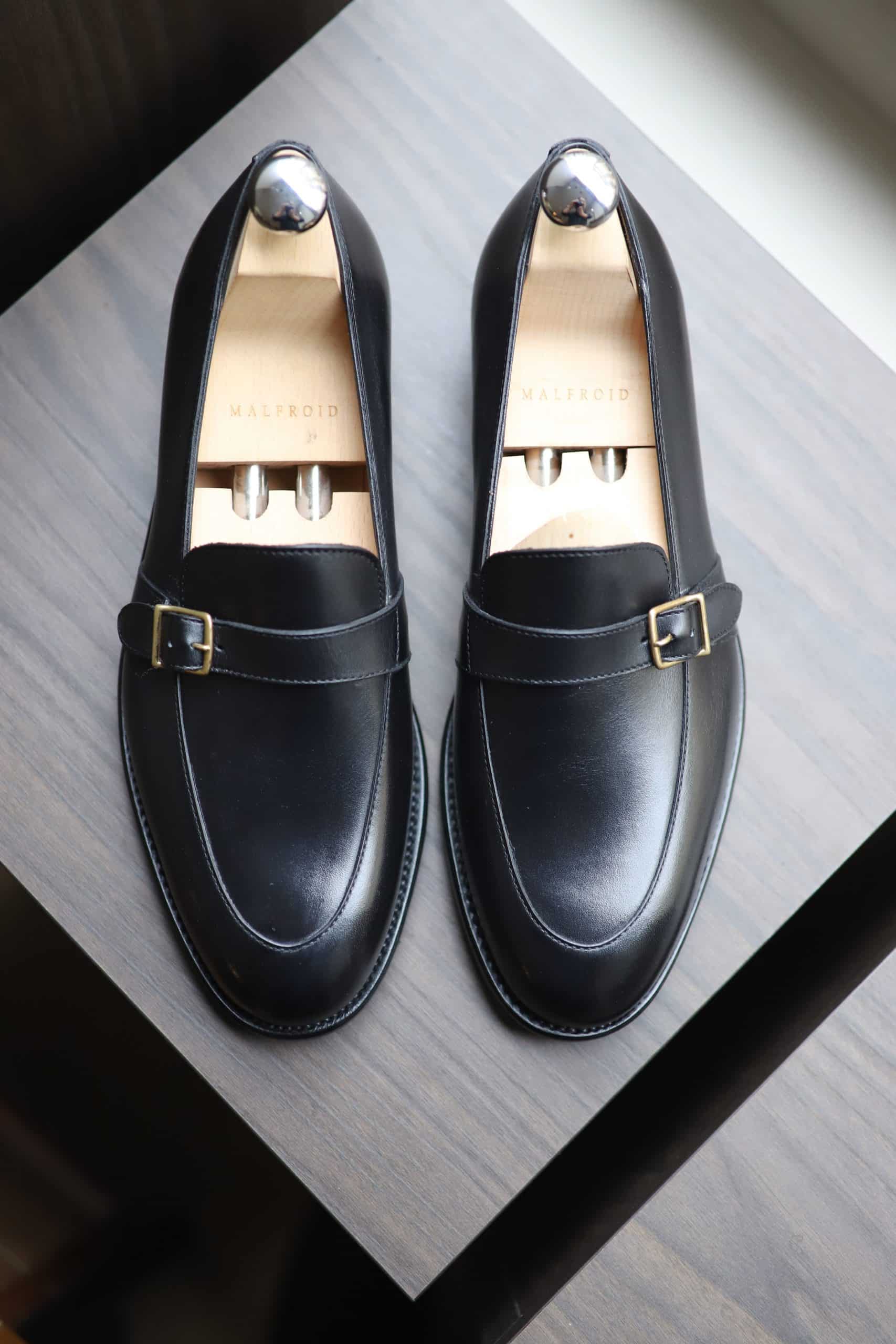 Malfroid Villalys Superleggera mocassins boucle cuir