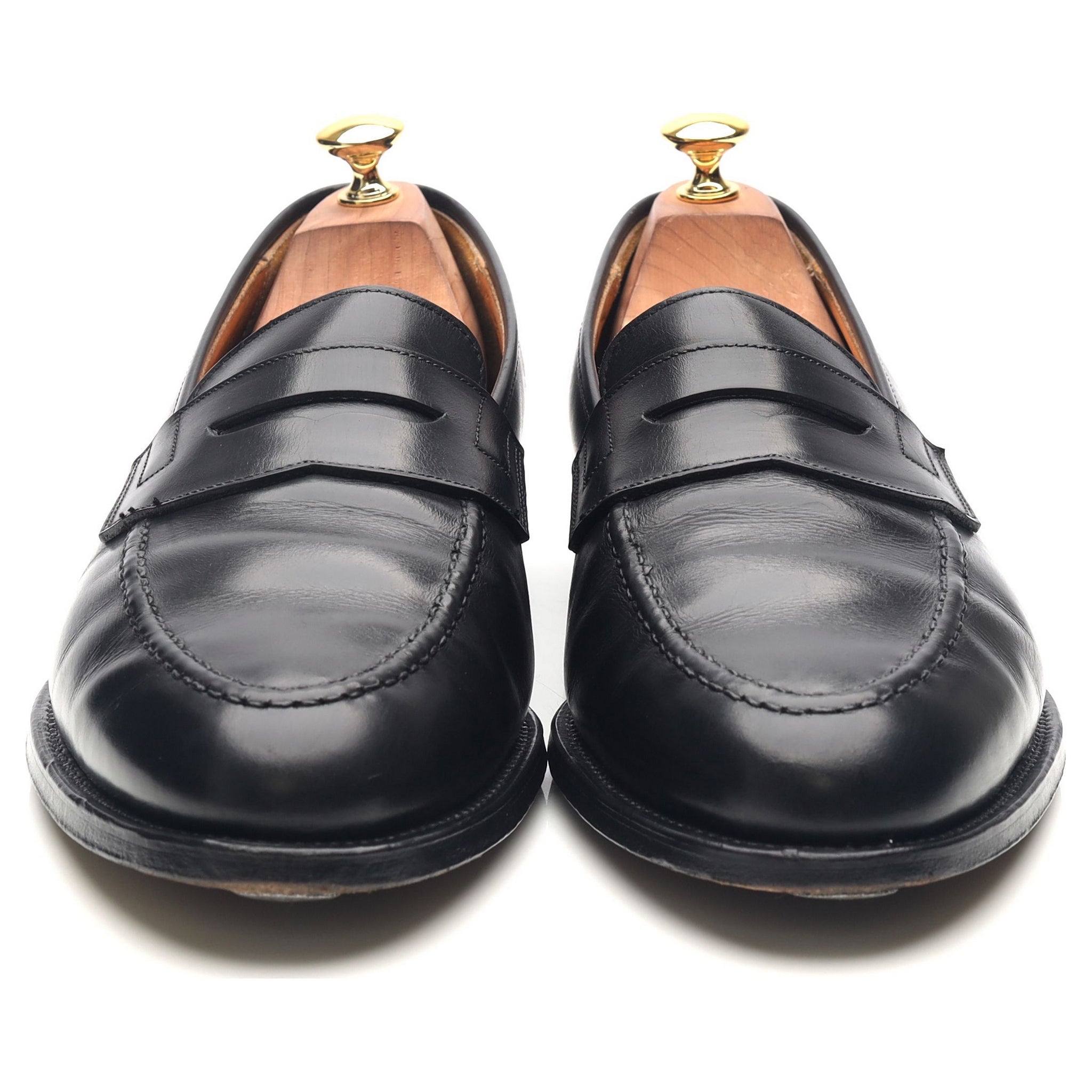 Crockett & Jones Eaton mocassin cuir noir UK 10,5