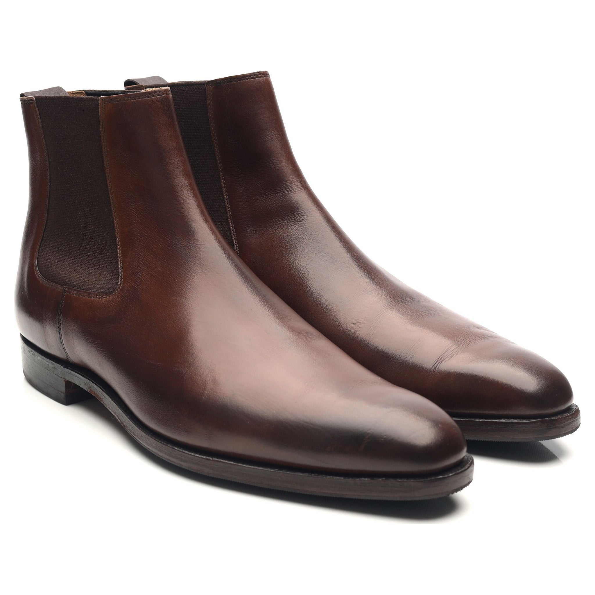 Crockett & Jones Lingfield chelsea boots cuir marron UK 7