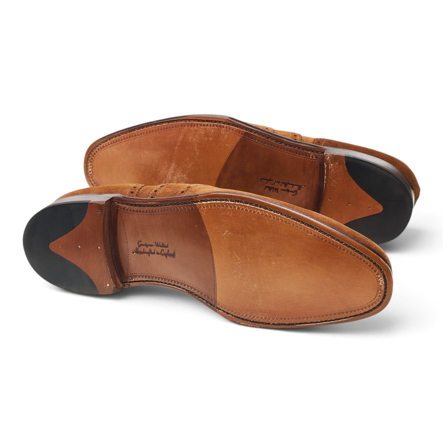 Loake 1880 Buckingham oxford daim marron UK 10,5