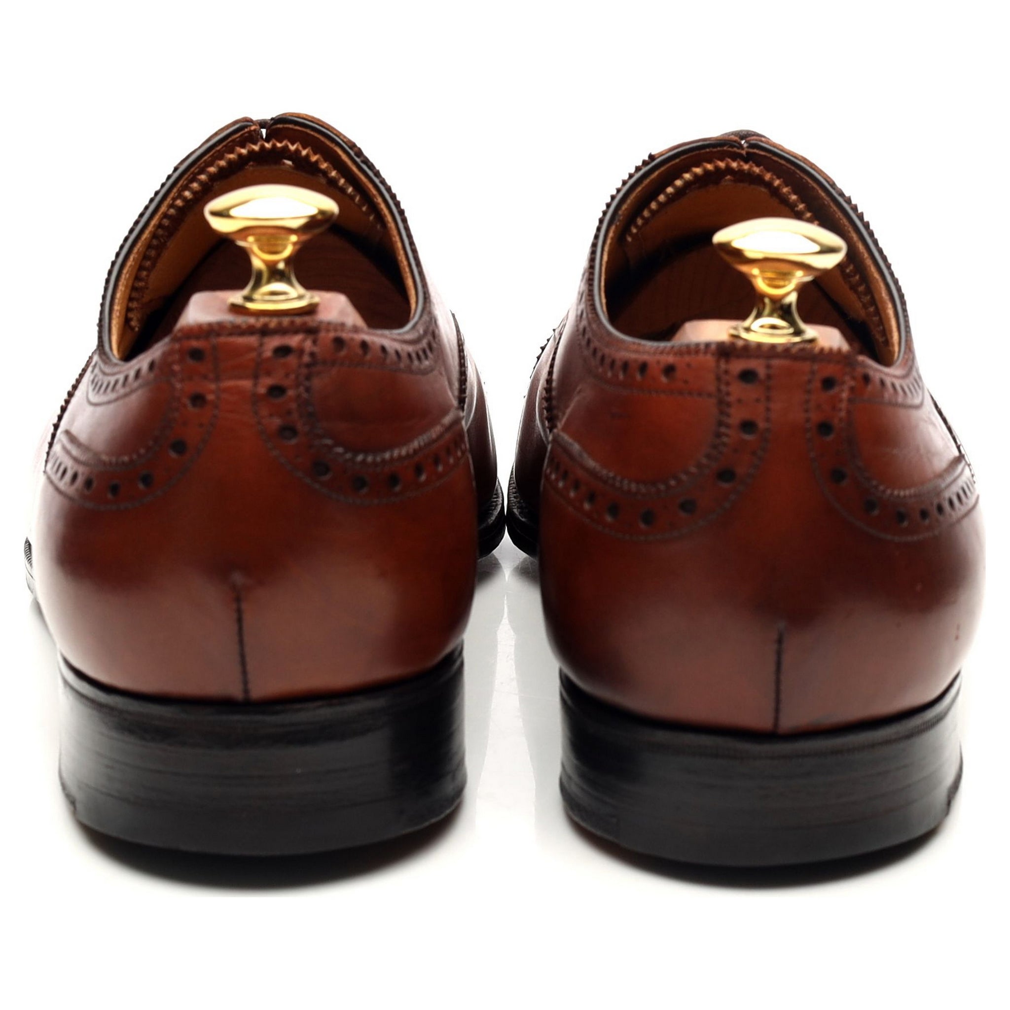 Edward Green Cadogan oxford cuir marron UK 9.5
