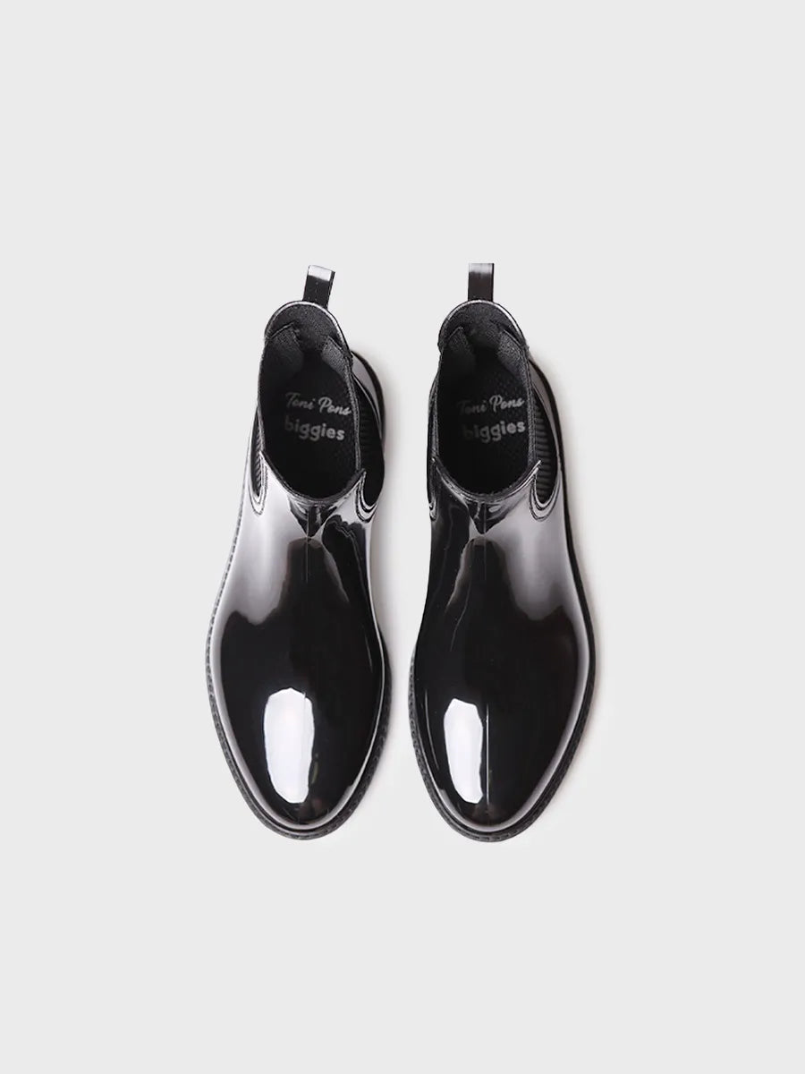 Toni Pons Cavan botte pluie femme noire