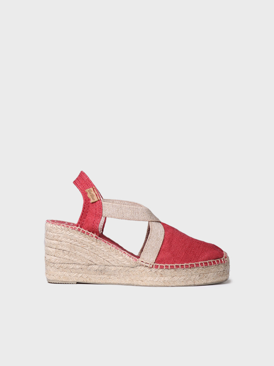 Toni Pons Toda-NT espadrille toile compensée 8 cm