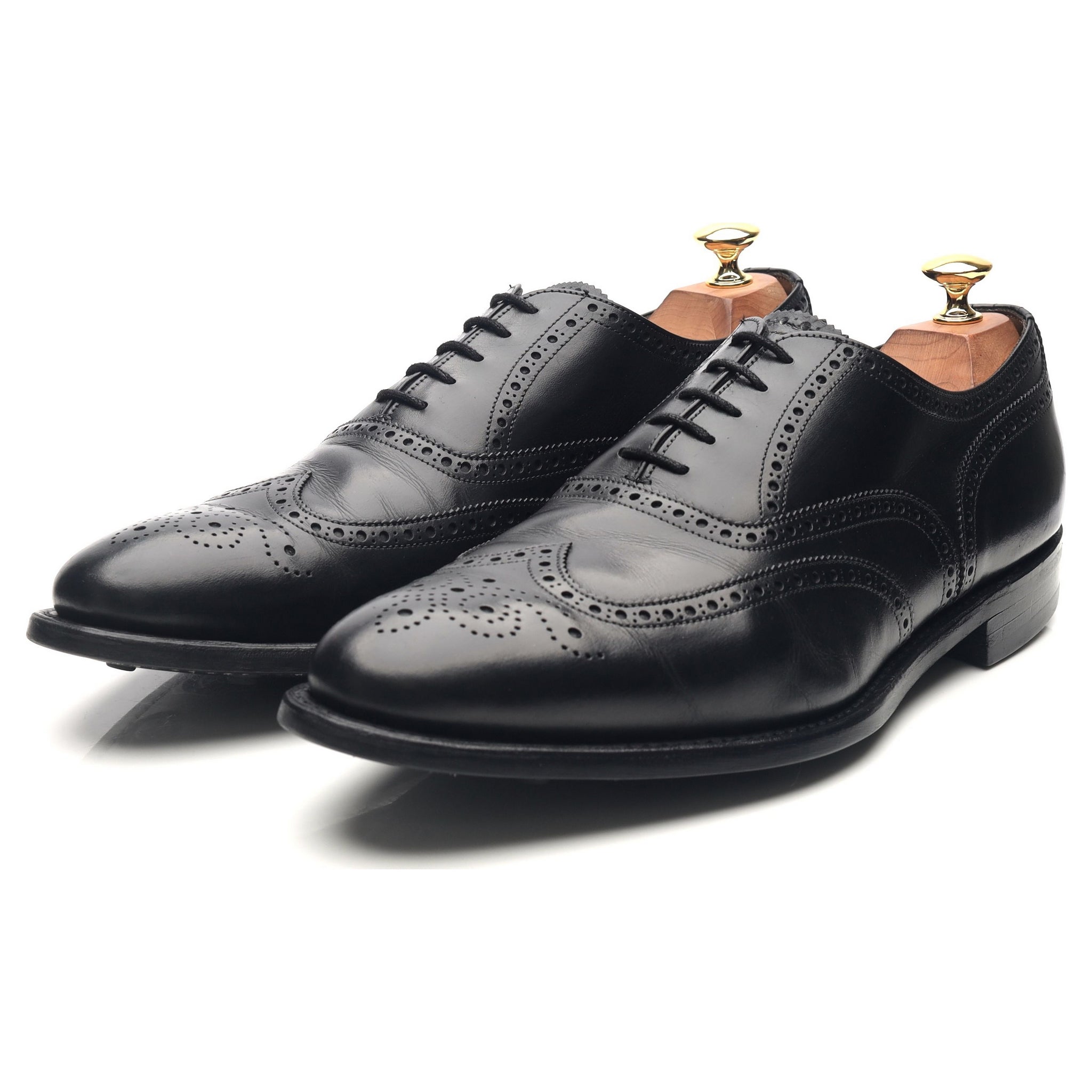 Cheaney Broad II brogues cuir noir UK 9.5 large