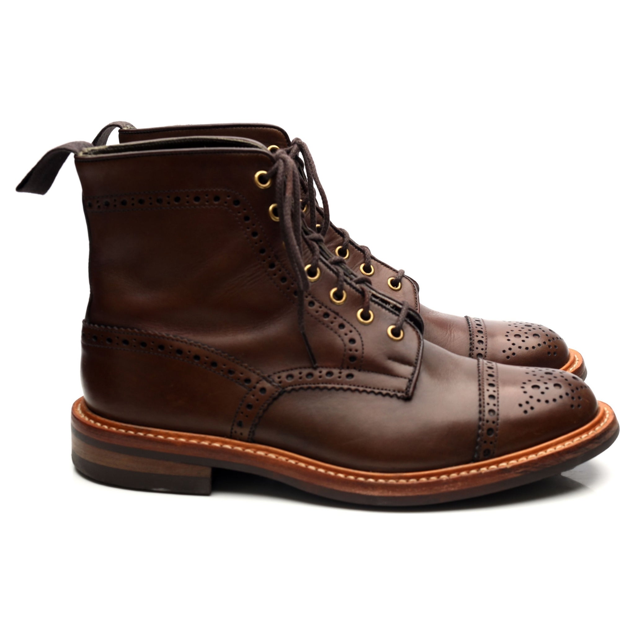 Tricker's Eaton boots cuir marron pointure UK 9