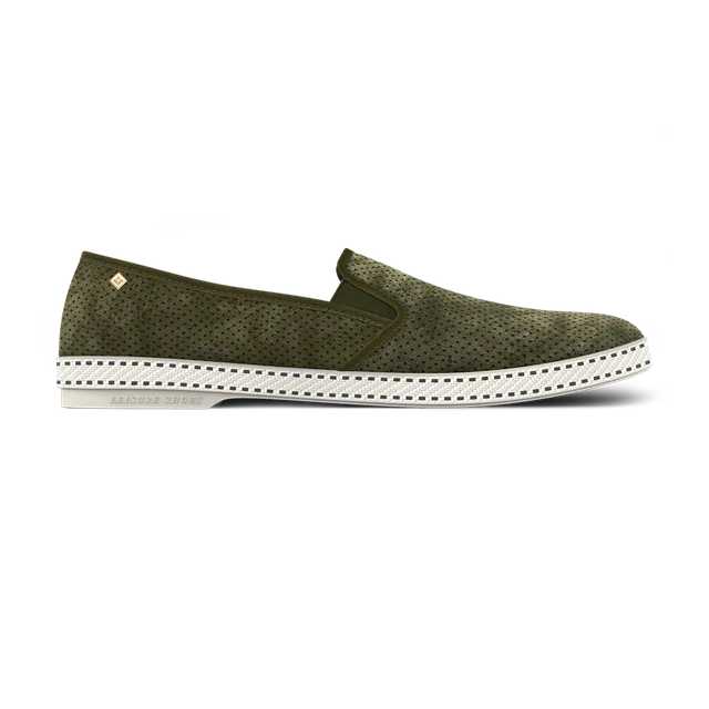 Rivieras Classic 3067 espadrille kaki suède