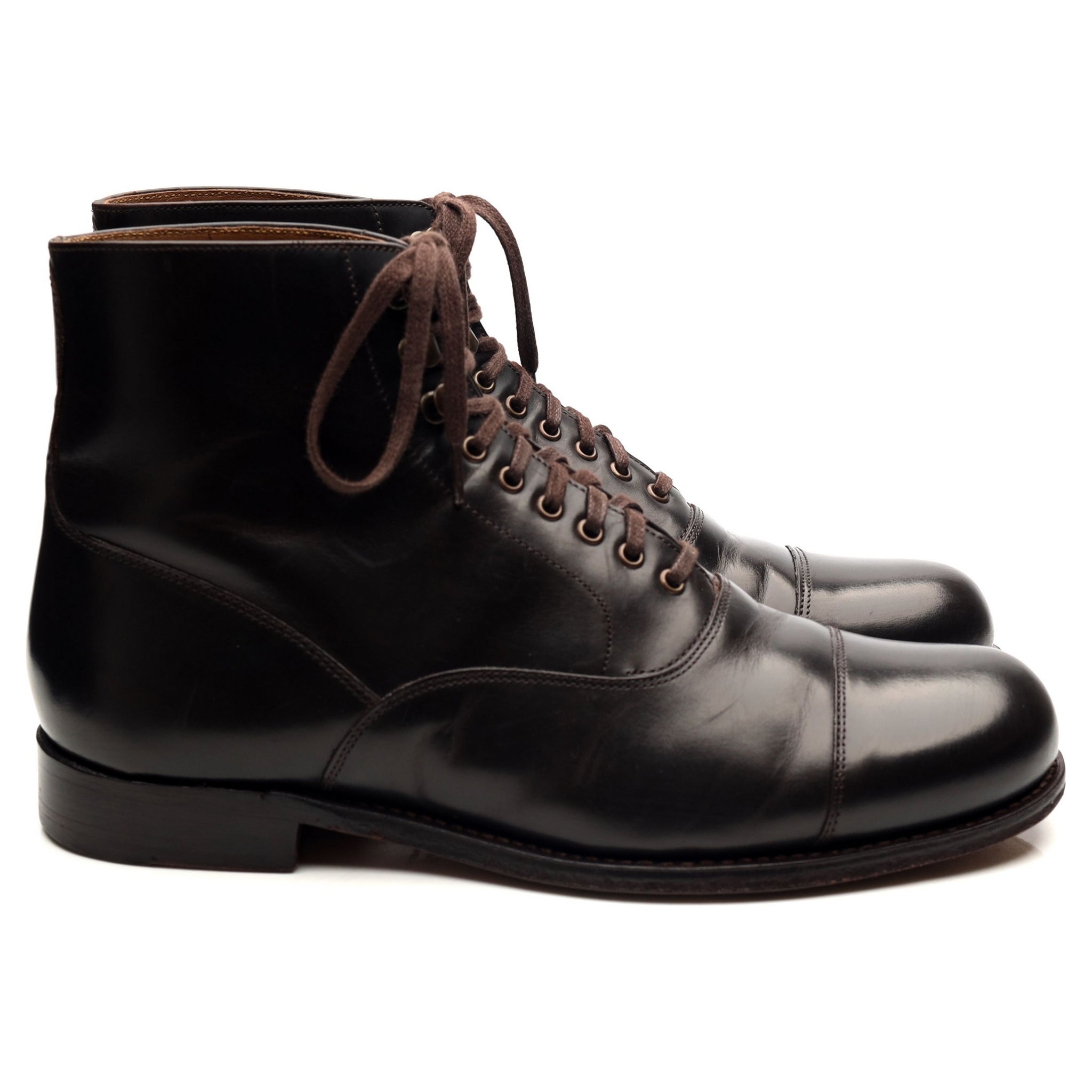 Grenson Leander boots cuir marron UK 7