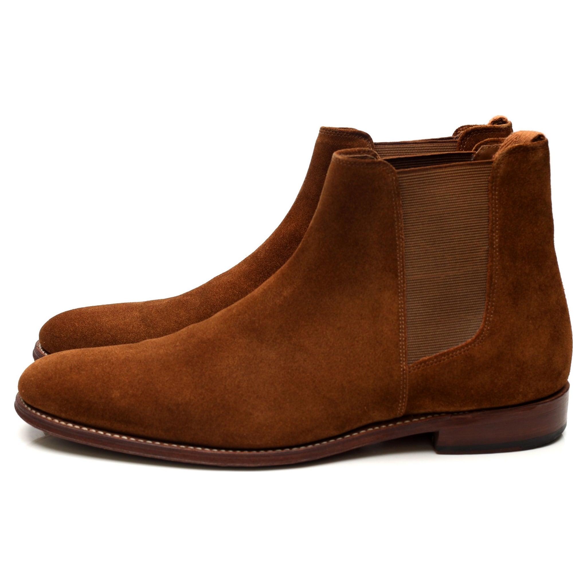 Grenson Declan boots chelsea marron pointure UK 8 suède