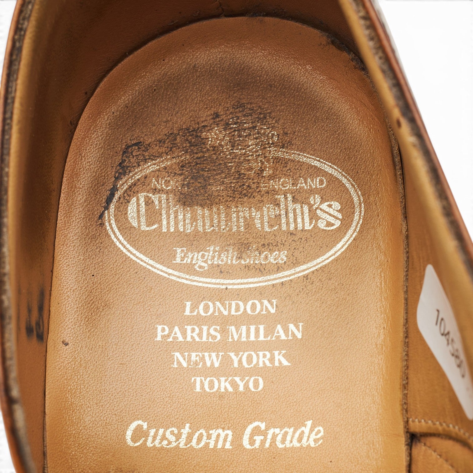 Church's Berlin richelieu brogue cuir marron 7 UK