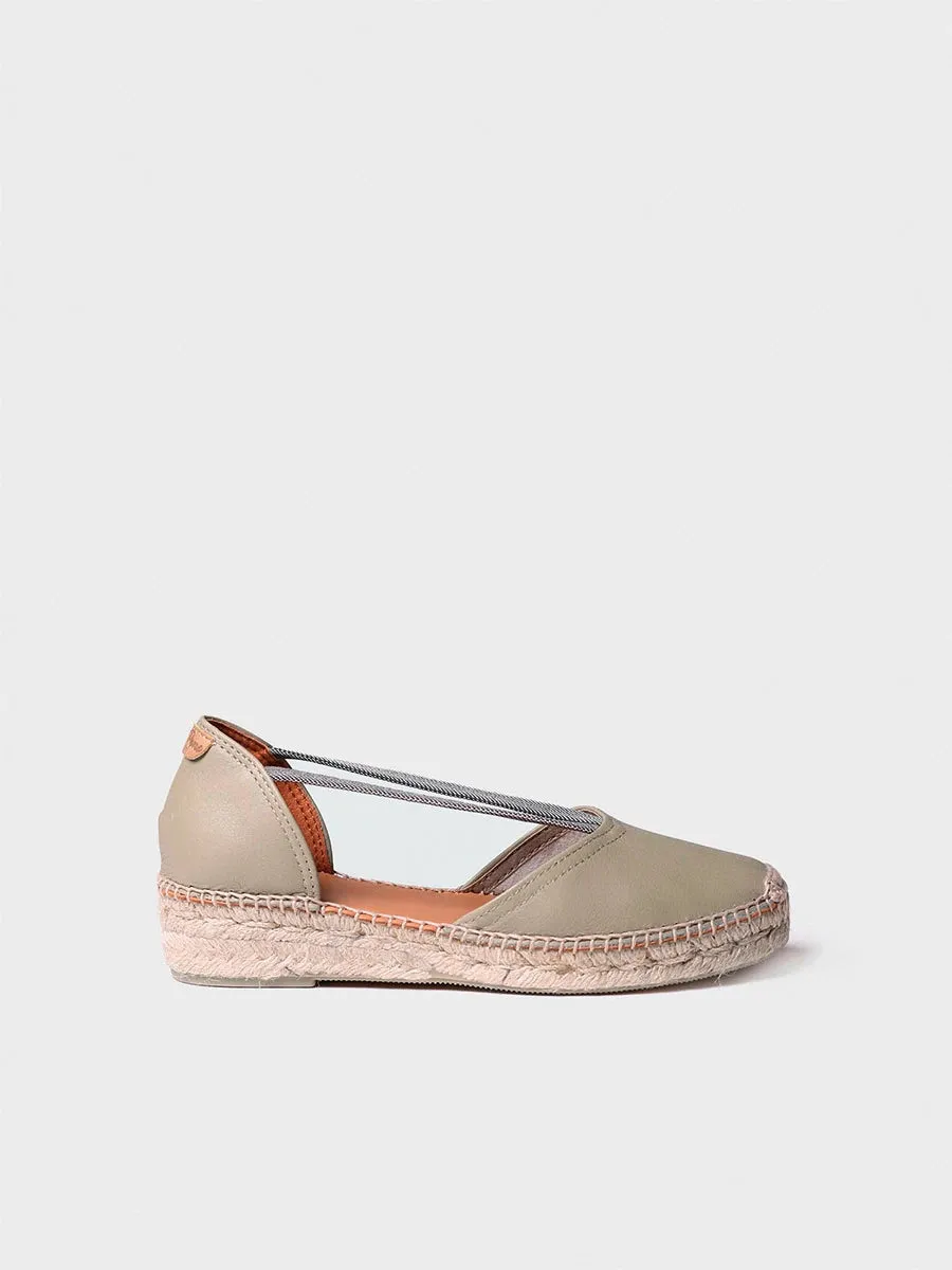 Toni Pons Erla-A espadrille cuir 38 talon 3,5 cm