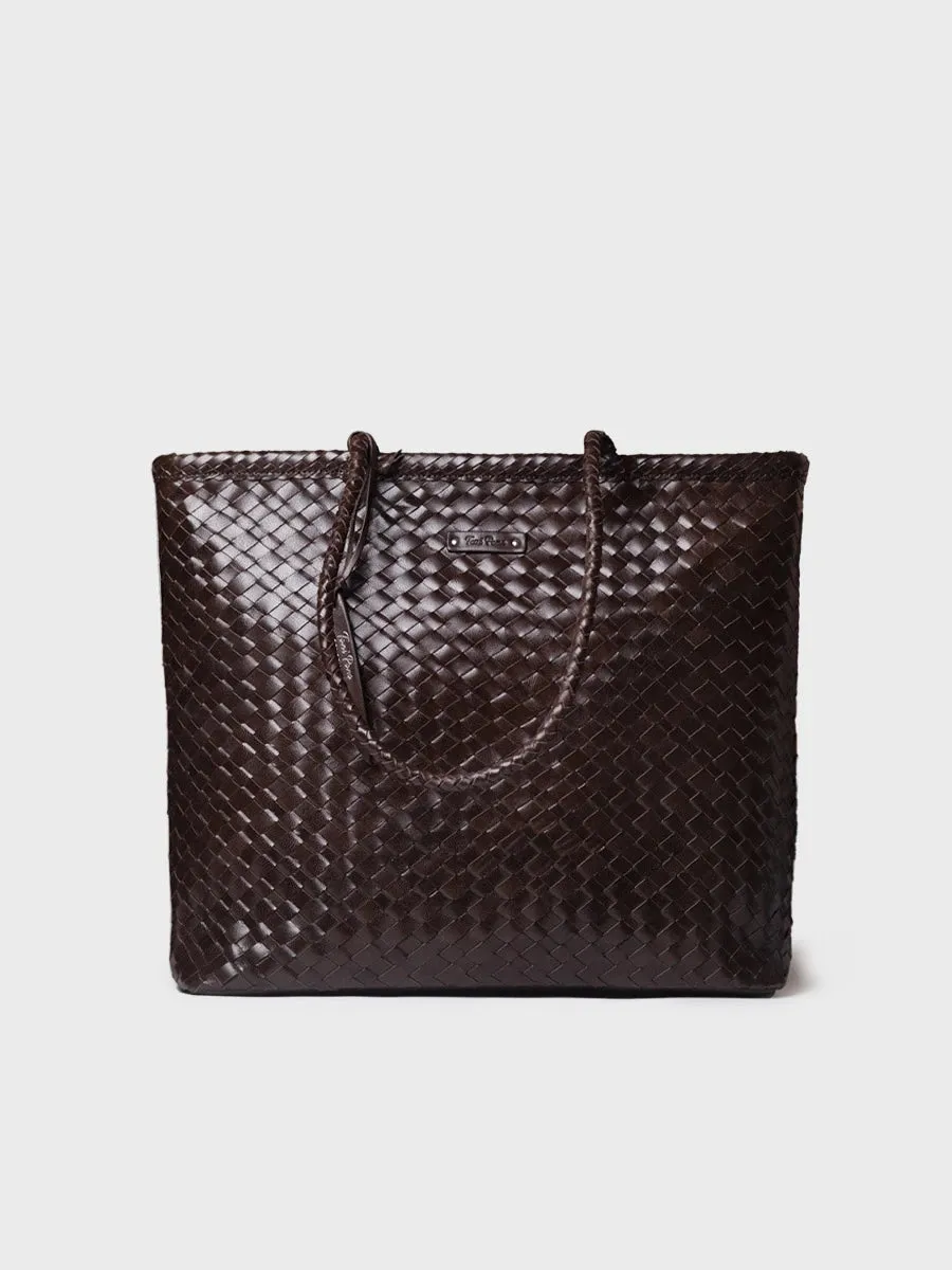Toni Pons Samanta sac cuir tressé épaule