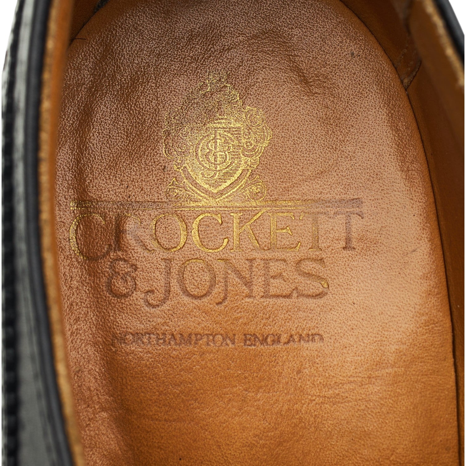 Crockett & Jones Salisbury derby cuir noir UK 10