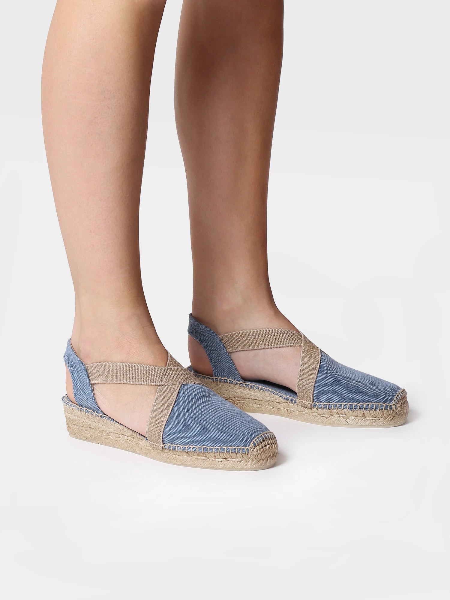 Toni Pons Verdi-V espadrille plate coton vegan