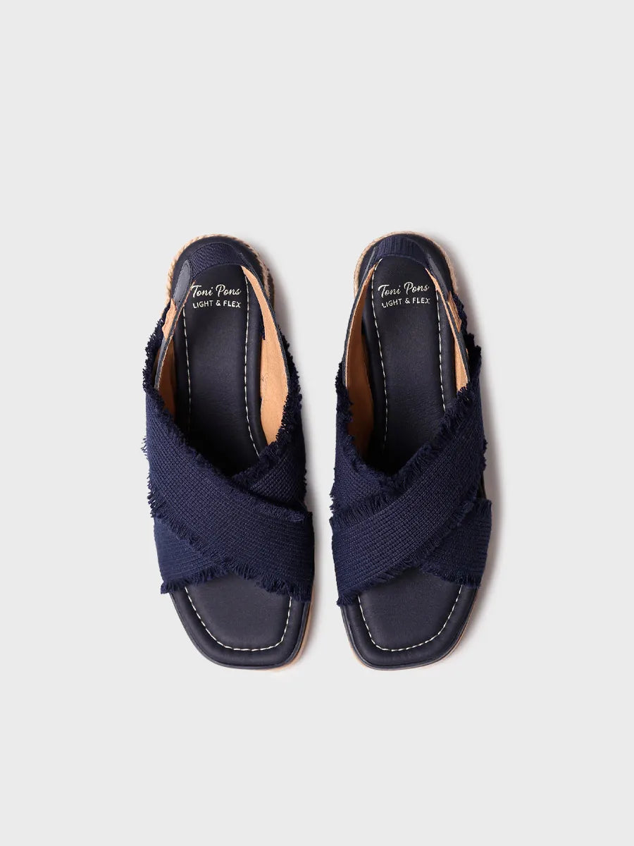 Toni Pons Aire espadrille compensée toile confort
