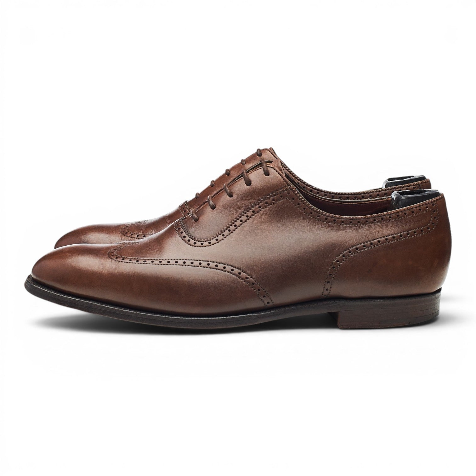 George Cleverley oxford brogues cuir marron UK 7
