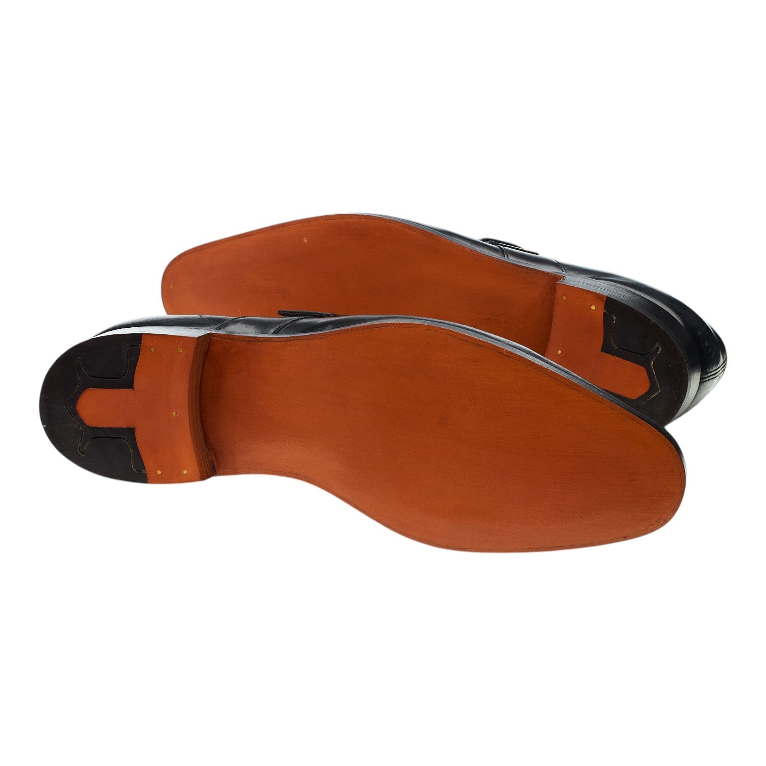 John Lobb Bourne monks cuir noir pointure UK 10,5