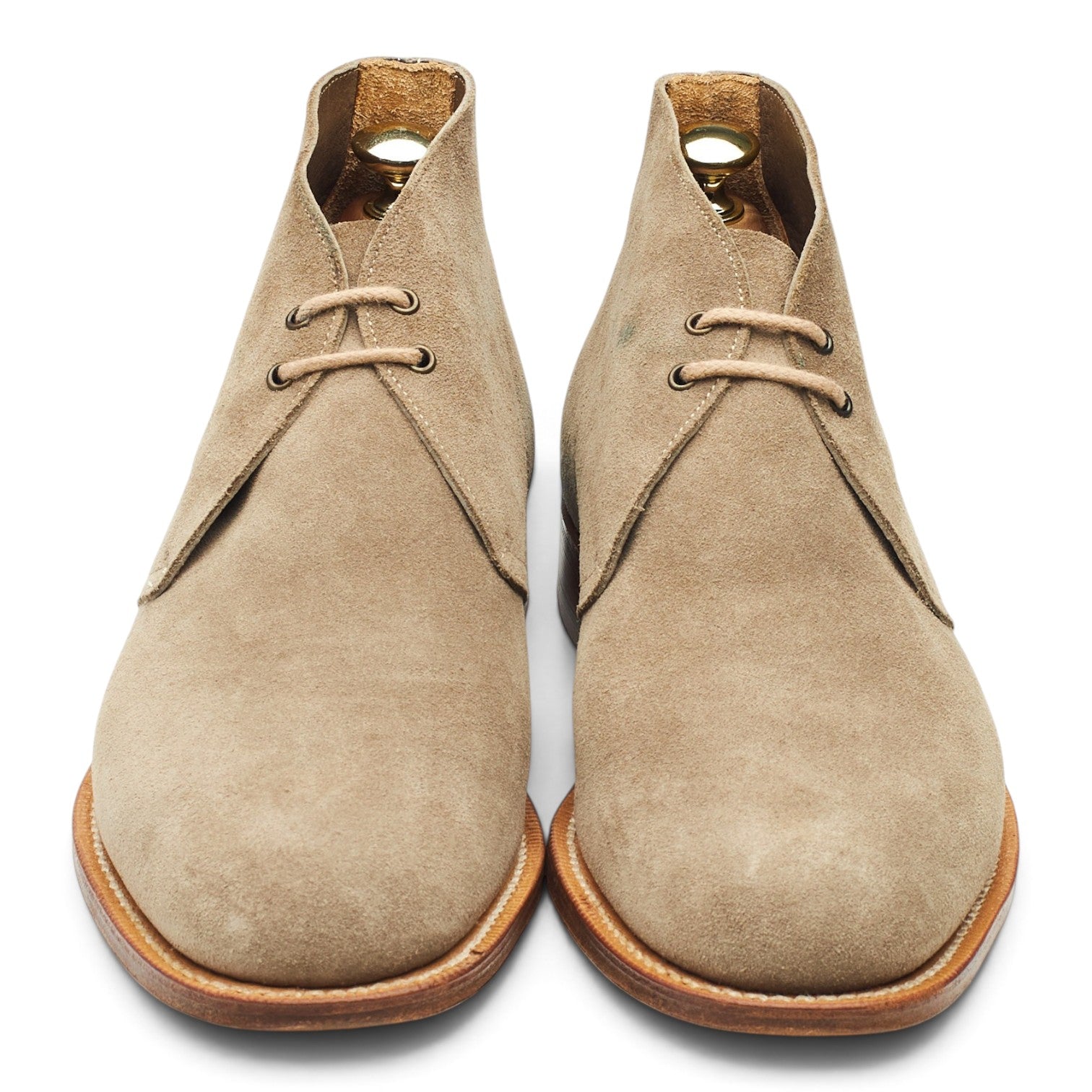 Church's Sahara Chukka Boots Suède Pierre UK 7