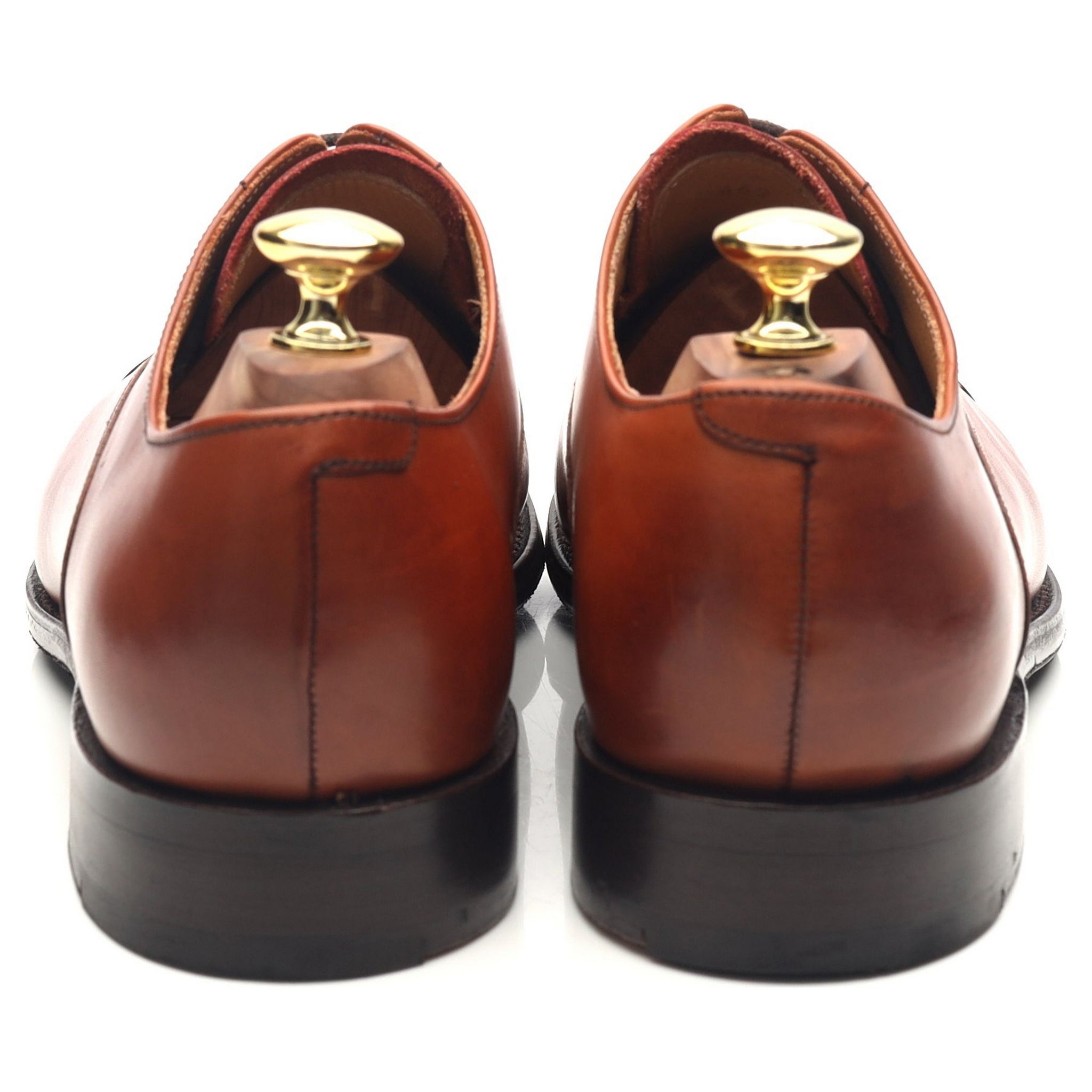 Barker Duxford richelieu cuir marron 7 UK large