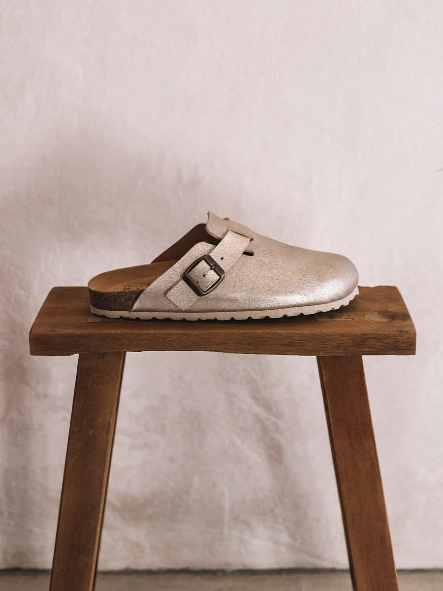 Toni Pons Gemina-QT sabot daim boucle femme