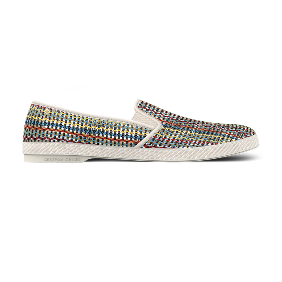 Rivieras Classic Lord espadrilles multicolore tissé