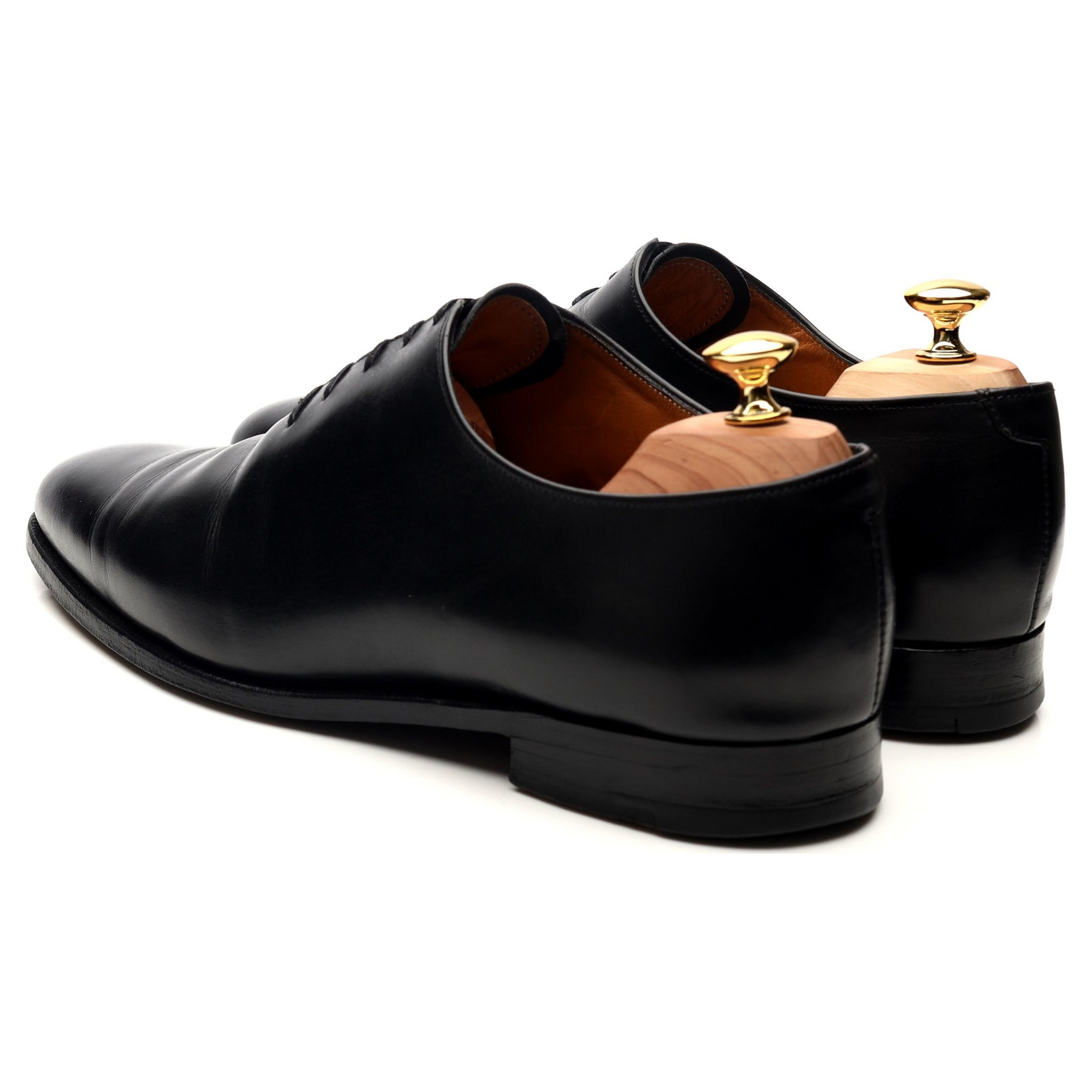 Bowen richelieu wholecut cuir noir pointure 10.5 UK