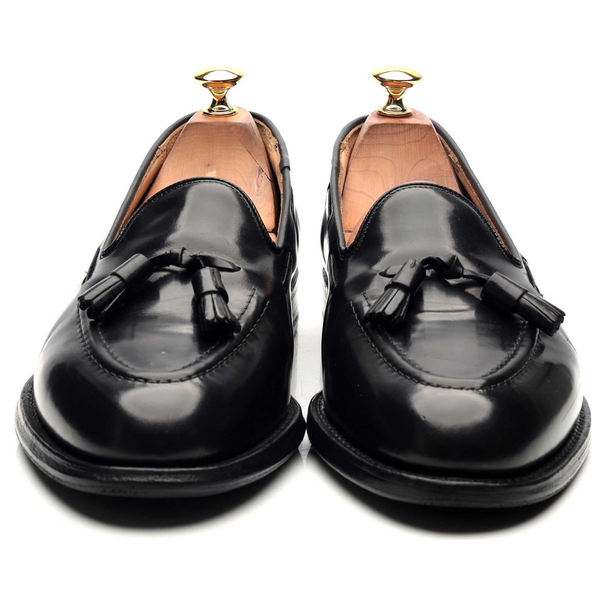 Church's Melbourne mocassins cuir noir UK 9 glands