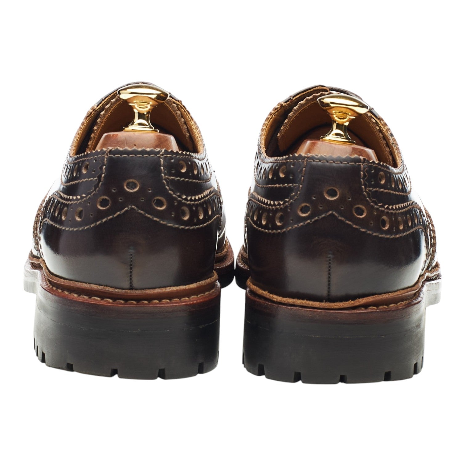 Grenson Archie derbies cuir marron pointure UK 9,5